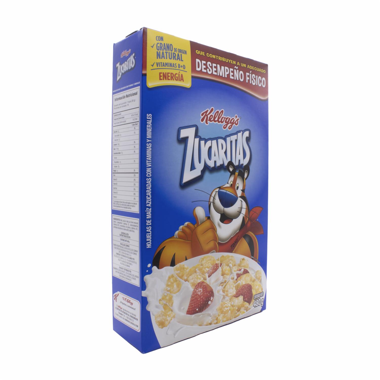Cereal En Hojuelas ZUCARITAS 480 G