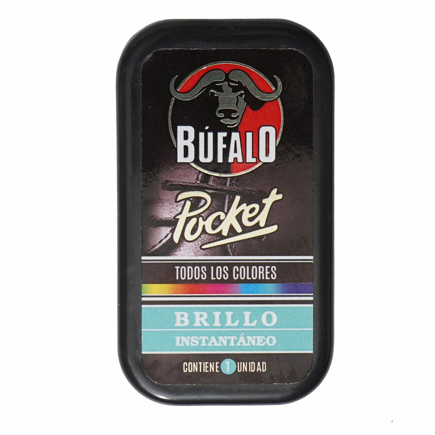 Esponja Para Zapatos Pocket Brillo Instantáneo Todos Los Colores BÚFALO Unidad
