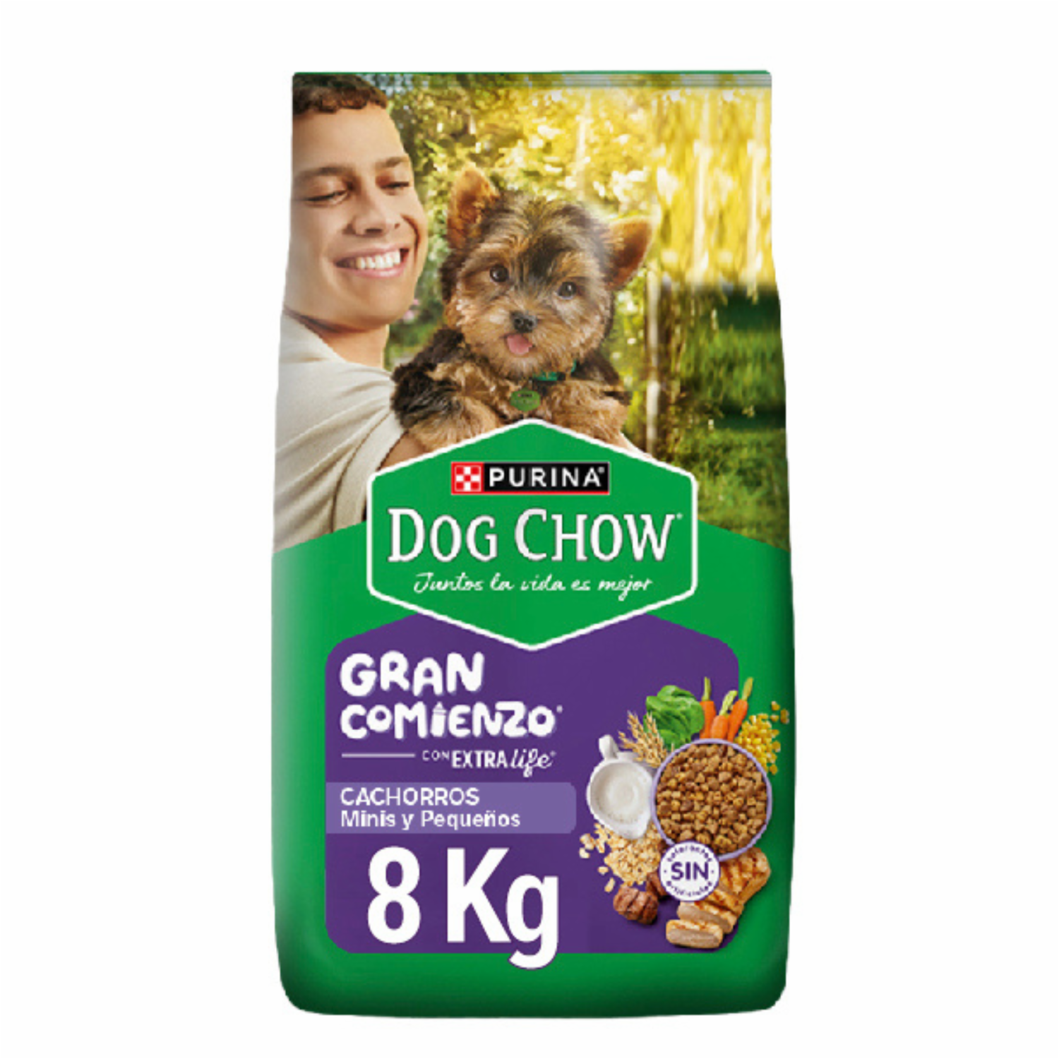 Alimento Para Perros Cachorros Minis Y Pequeños PURINA DOG CHOW 8 Kg