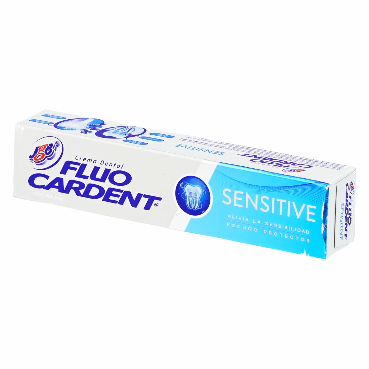 Pasta Dental Sensitive FLUO CARDENT 102 G