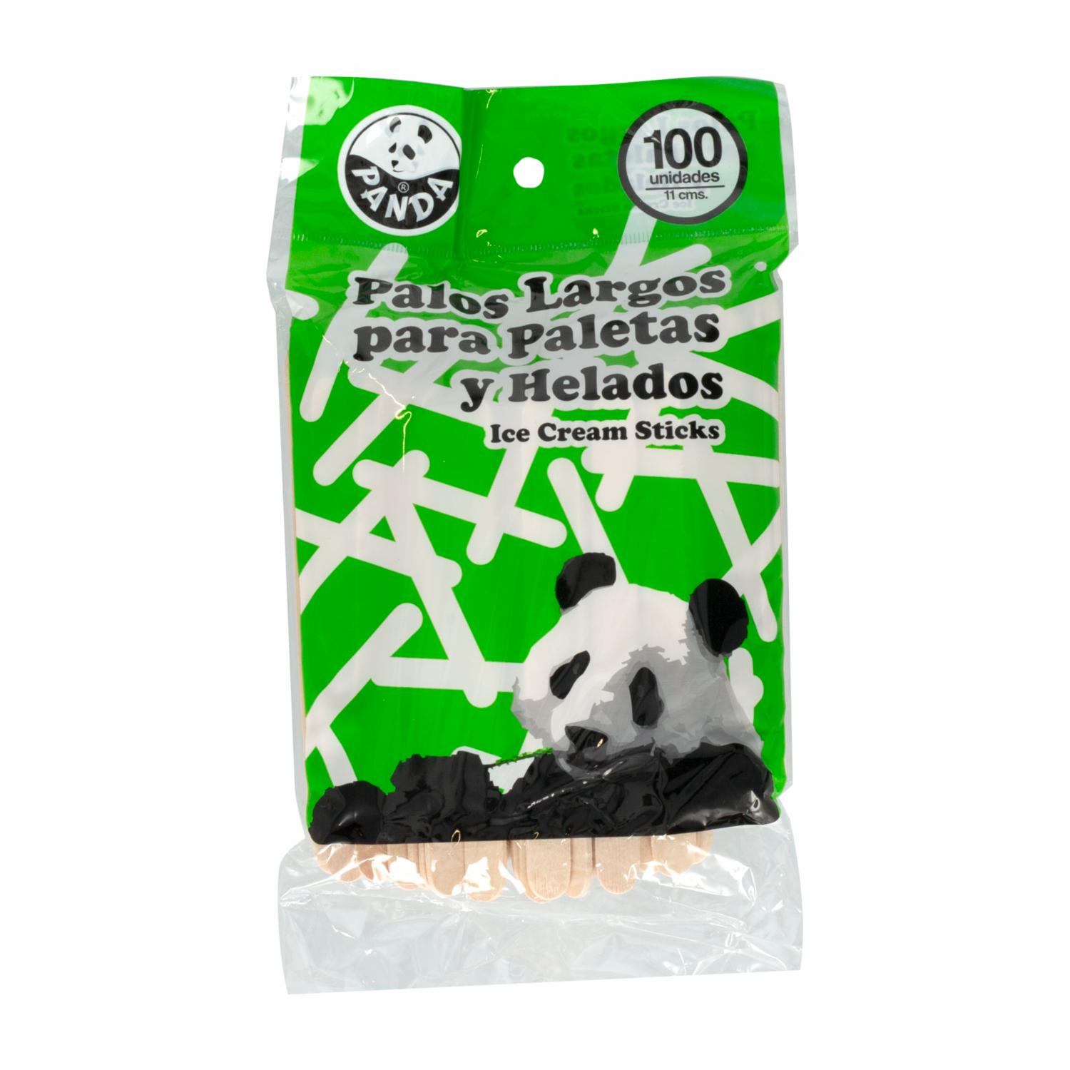Palo Largo En Bolsa PANDA X 100 Uds