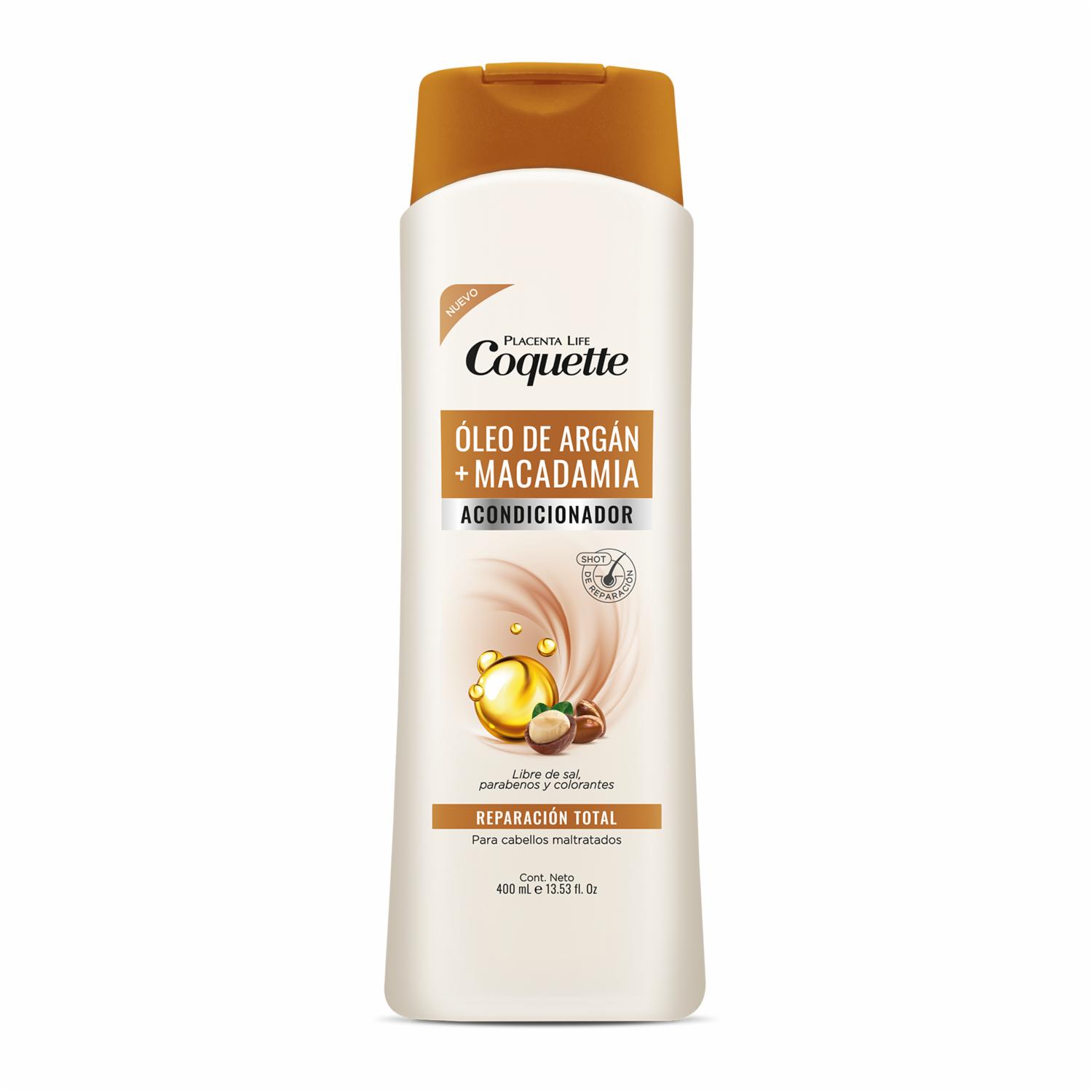 Acondicionador De Cabello Argán & Macadamia COQUETTE 400 Ml