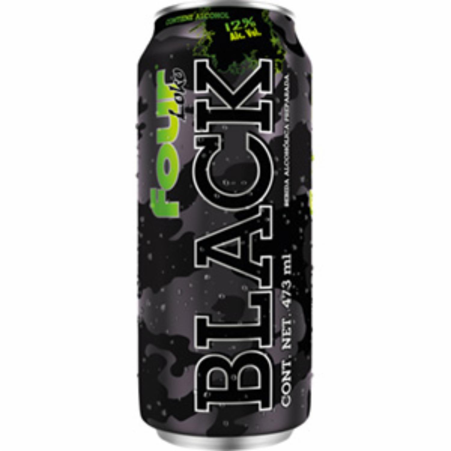 Bebida Alcohólica Black Four Loko 473 Ml