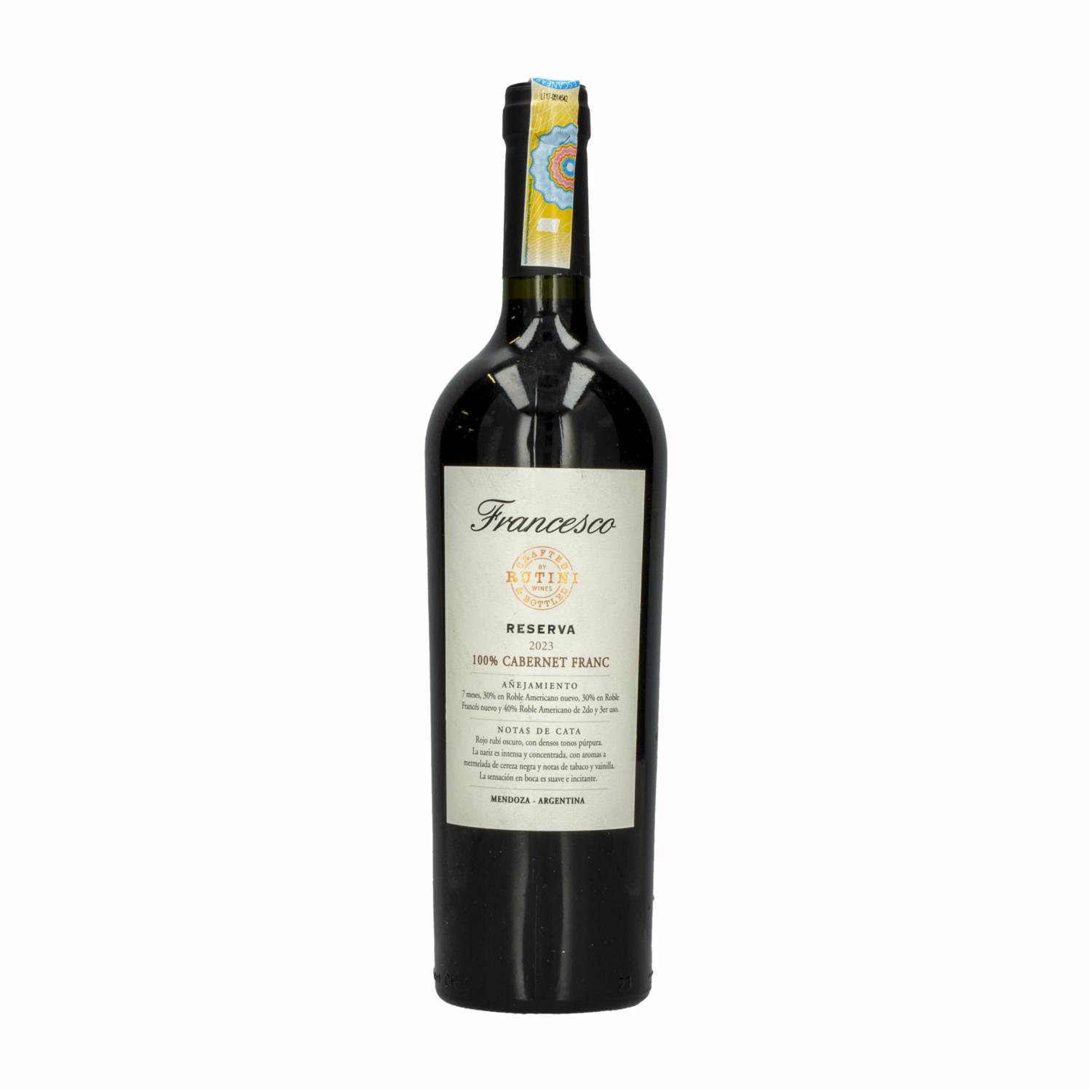 Vino Tinto Reserva Cabernet Francesco 750 Ml