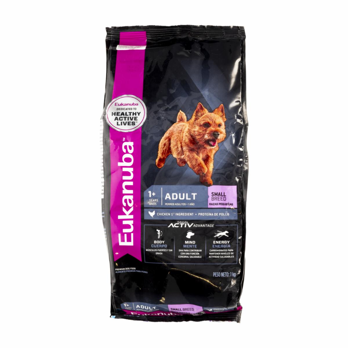 Alimento Para Perros Premium Adulto Raza Pequeña EUKANUBA 1000 G