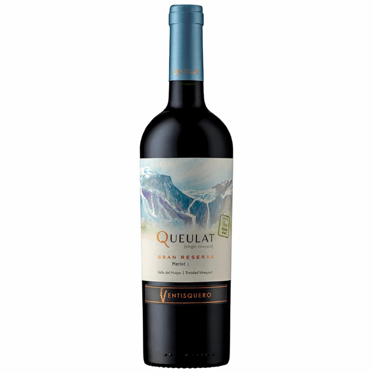Vino Tinto Quelat Merlot Ventisquero 750 Ml
