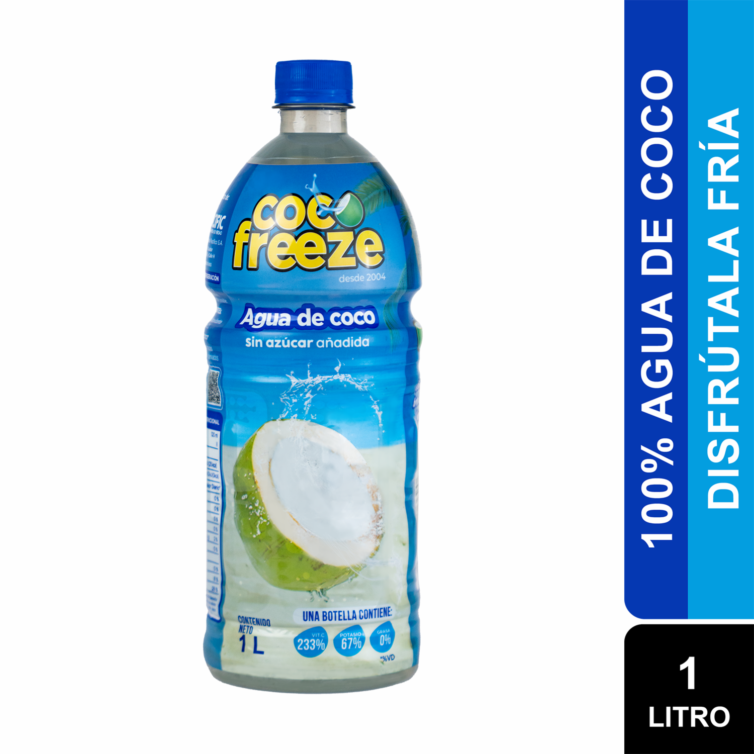 Agua De Coco Fresca COCO FREEZE 1 L