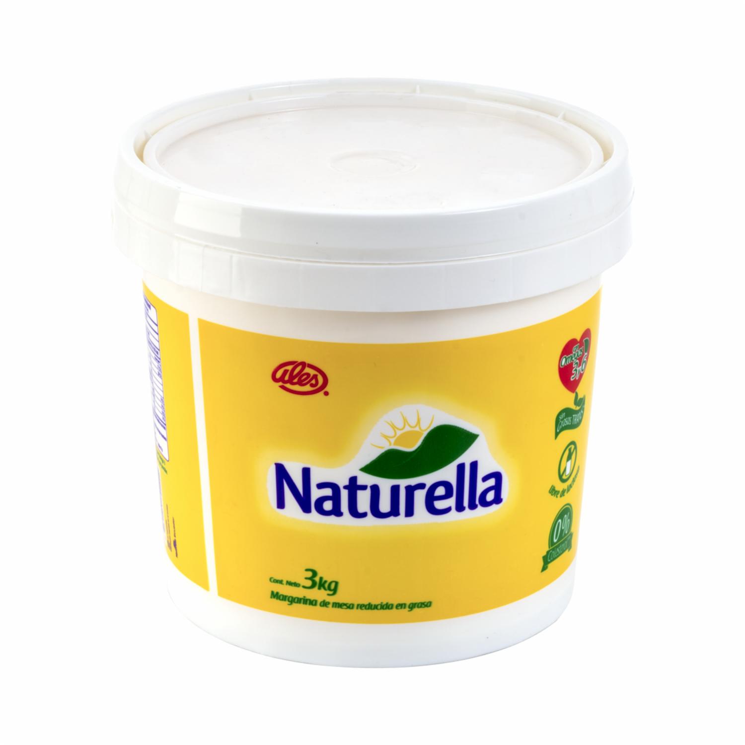 Margarina De Mesa NATURELLA 3000 G