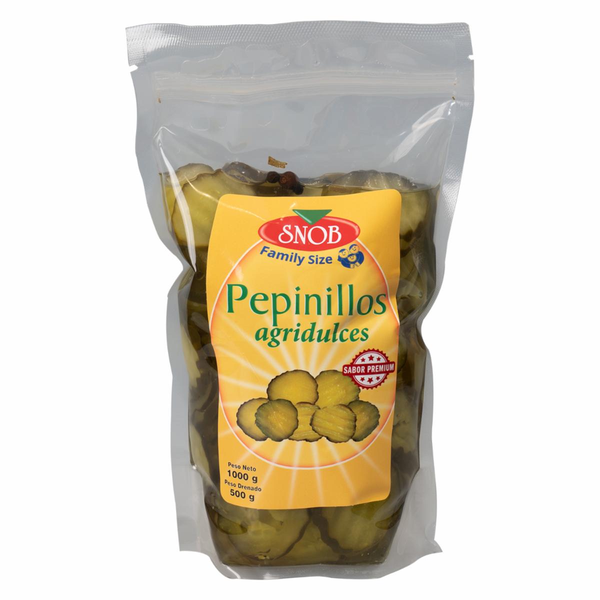 Pepinillos Agridulces SNOB 1000 G