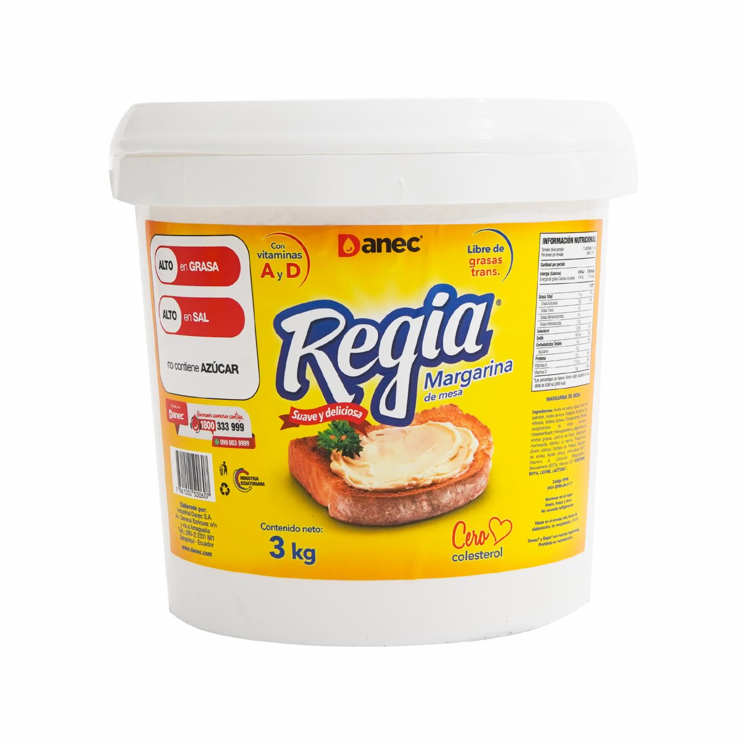 Margarina De Mesa REGIA 3000 G