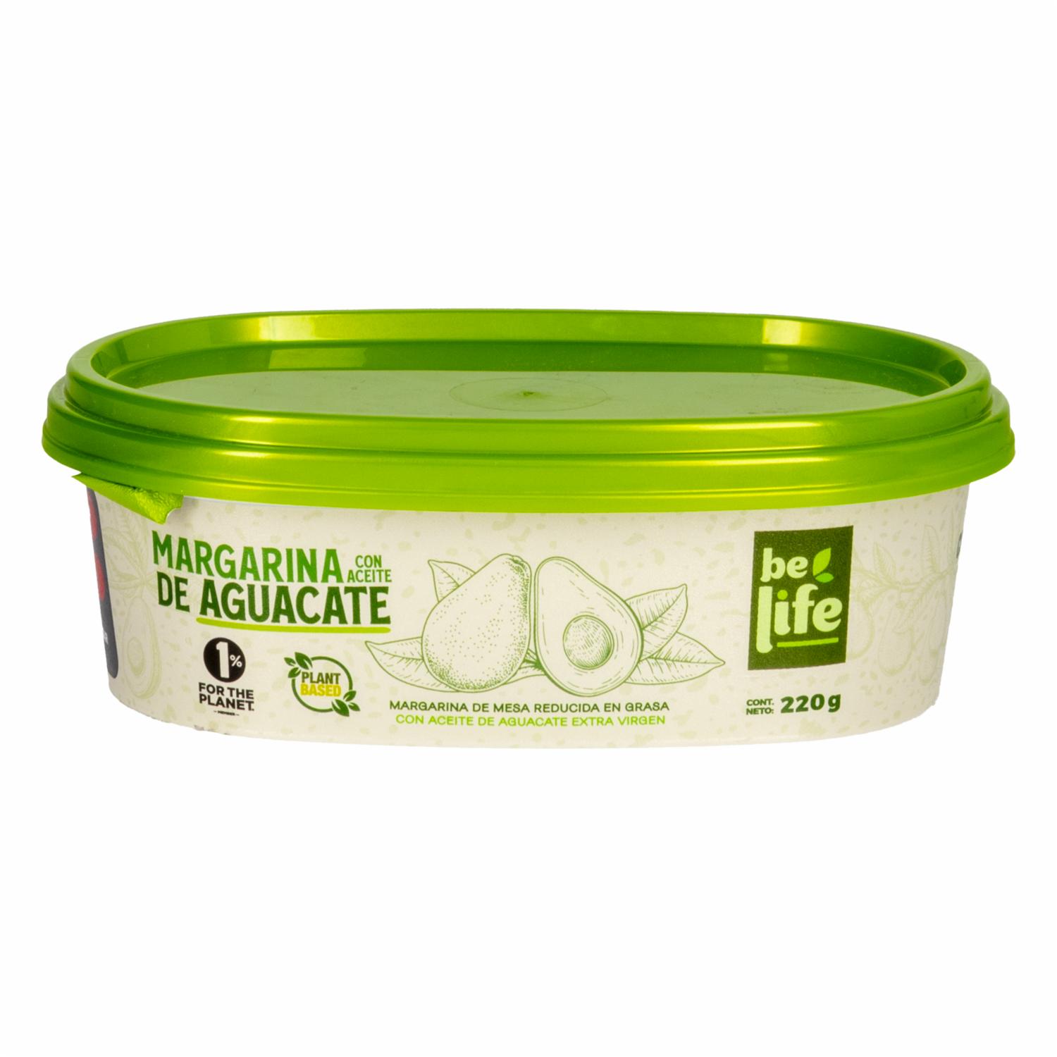 Margarina Con Aceite De Aguacate BE LIFE 220 G