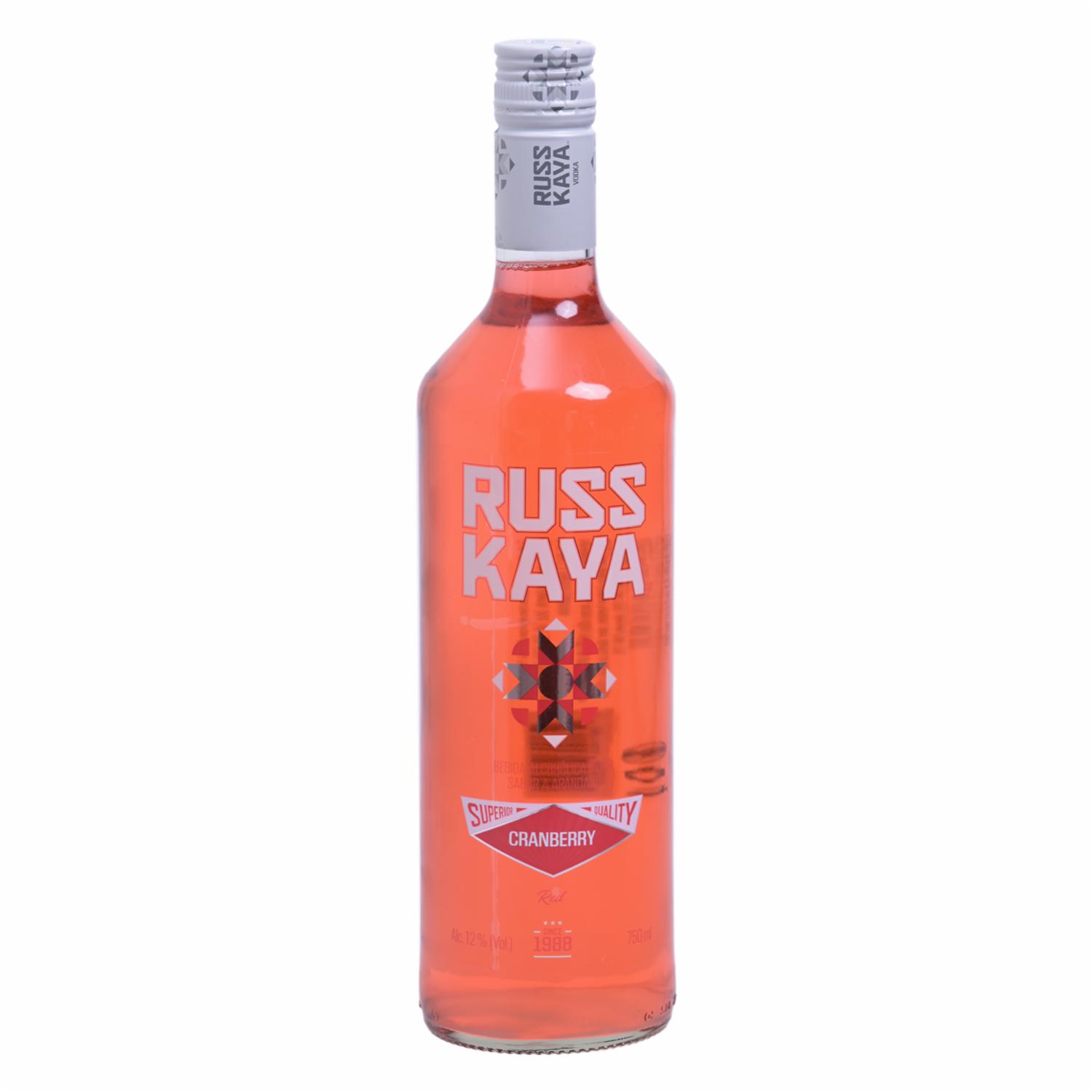 Vodka Cranberry Russkaya 750 Ml