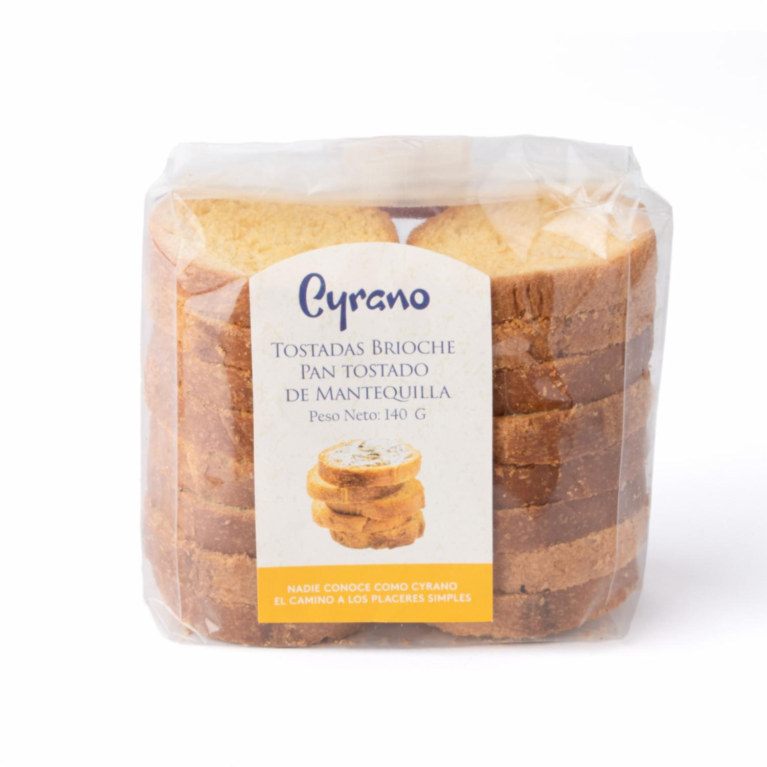 Tostadas Brioche CYRANO 140 G