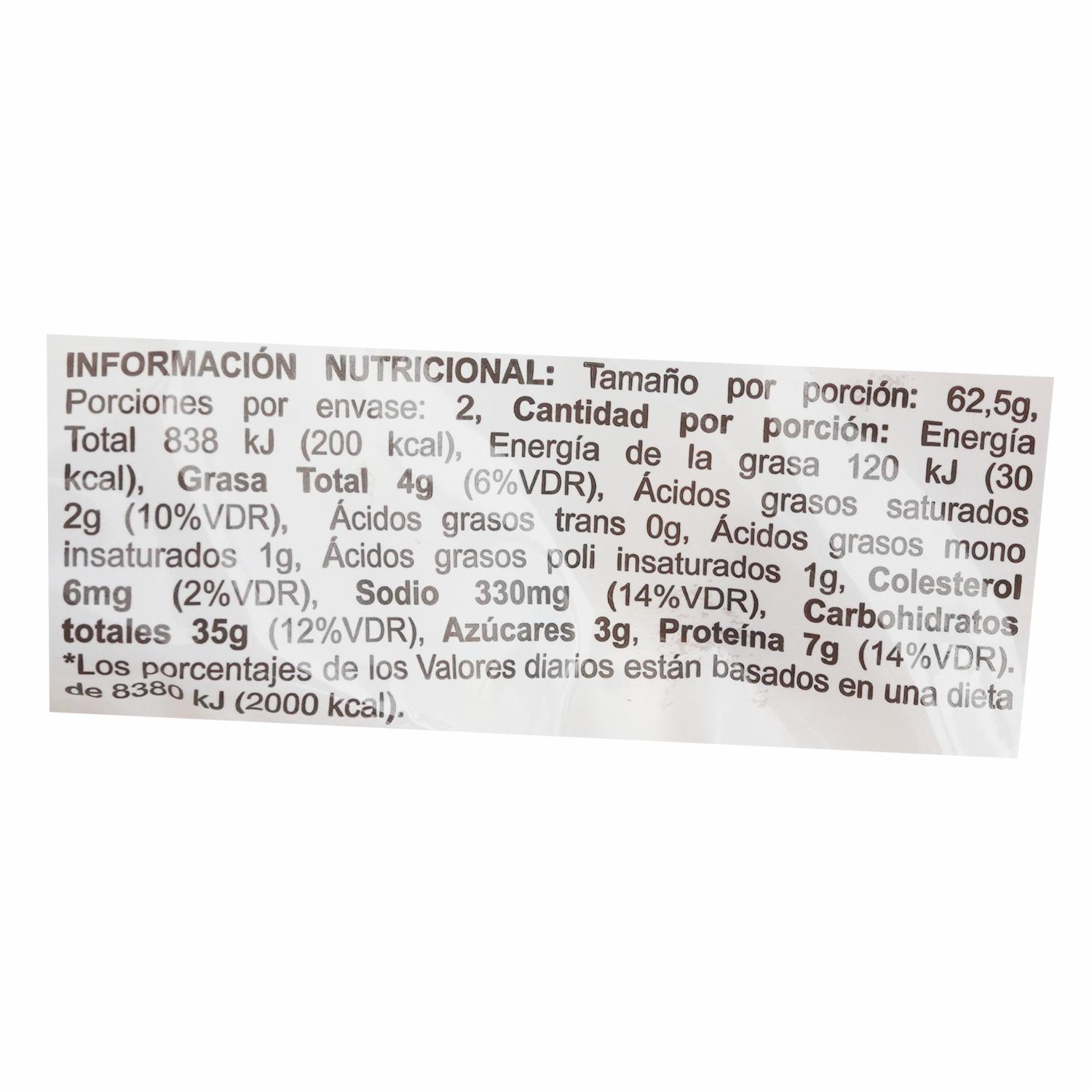 Pan Para Hamburguesa MAXIPAN 125 G