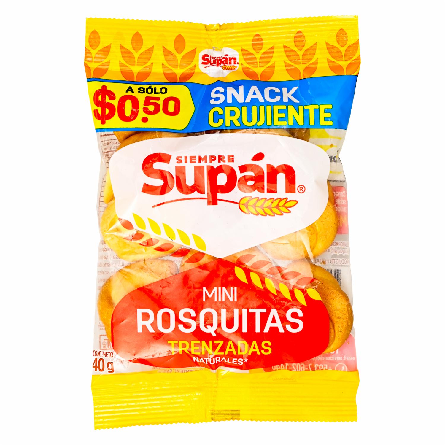 Mini Rosquitas Trenzadas SUPÁN 40 G