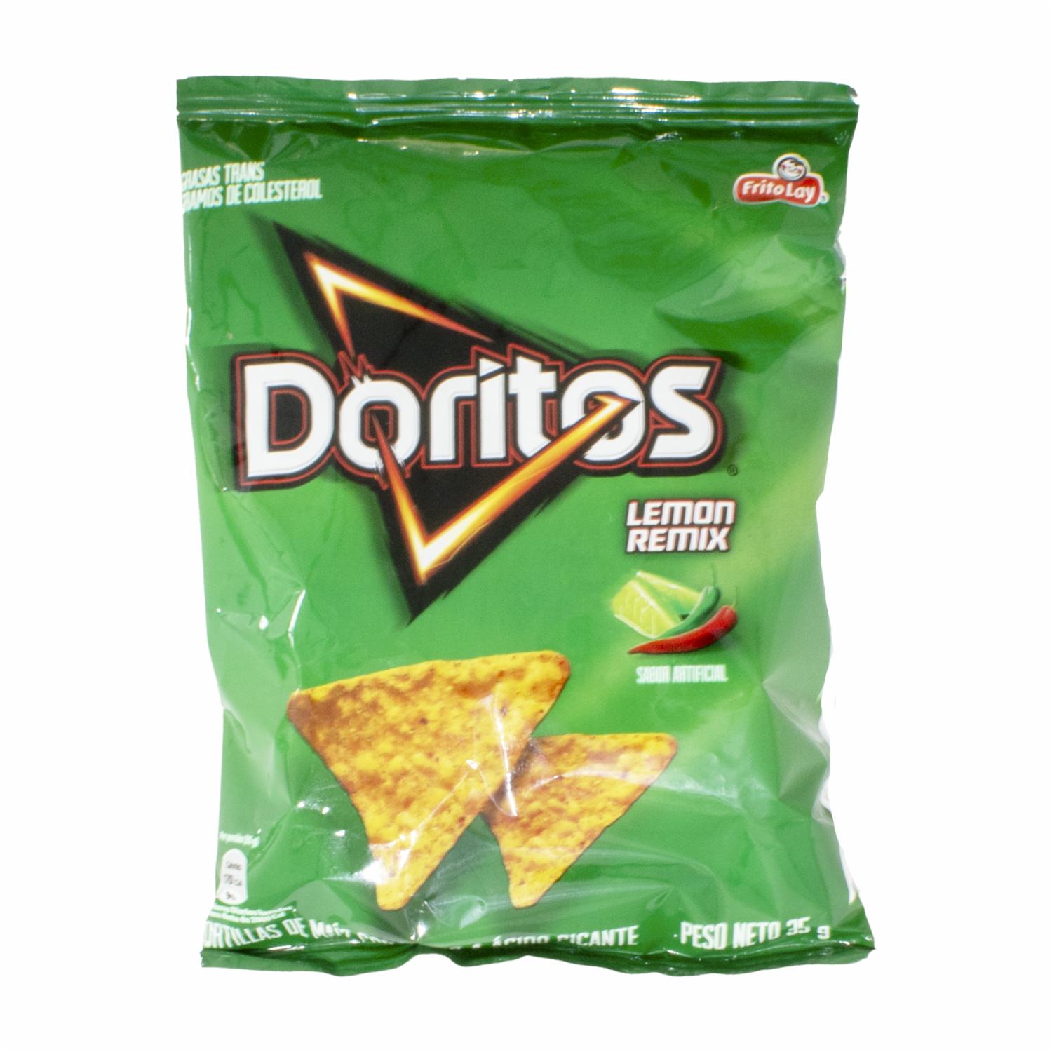 Bocaditos De Maiz Sabor A Lemon Remix DORITOS 35 g