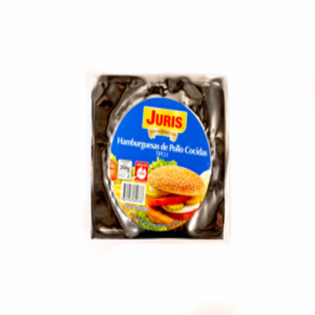 Hamburguesa De Pollo Tipo I JURIS 200 G
