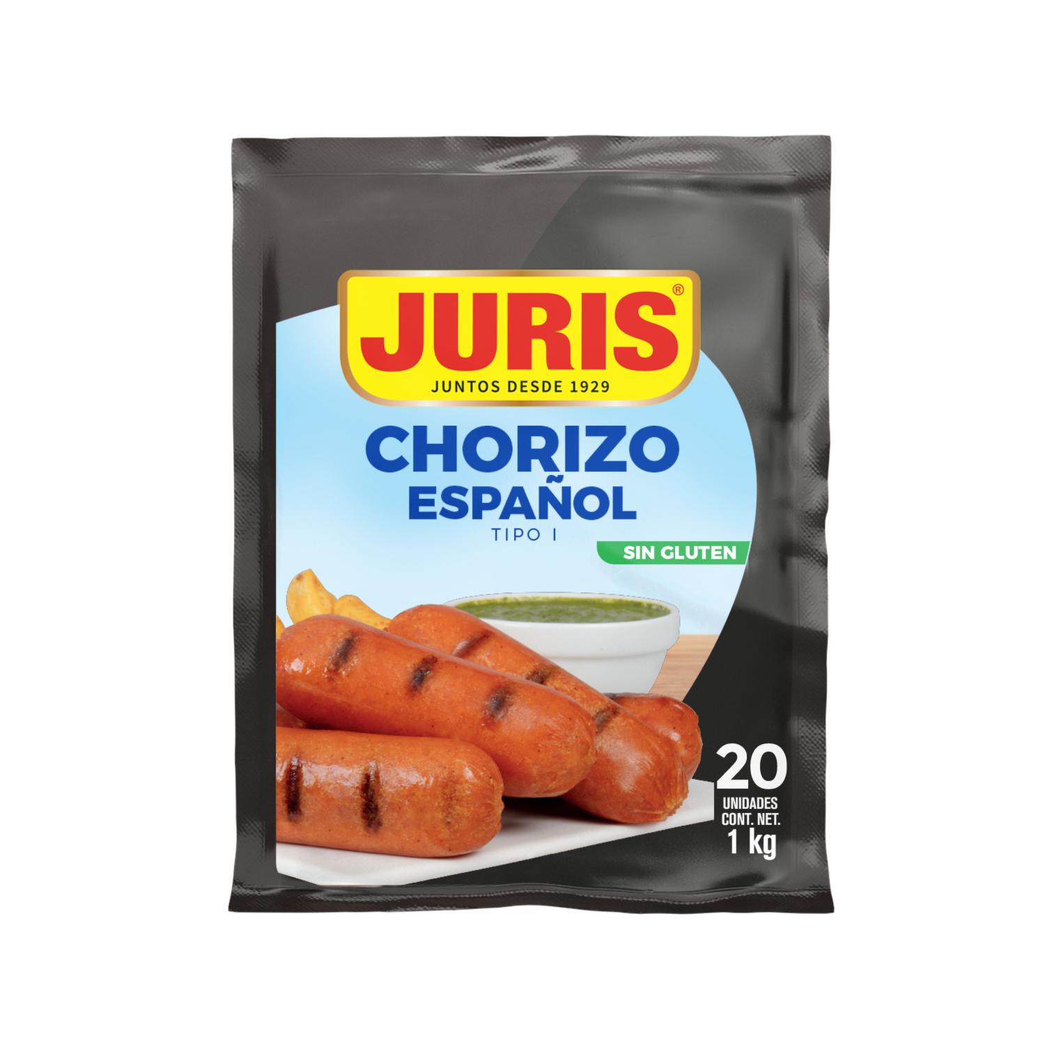 Chorizo Español Tipo I JURIS 20 Uds 1000 G
