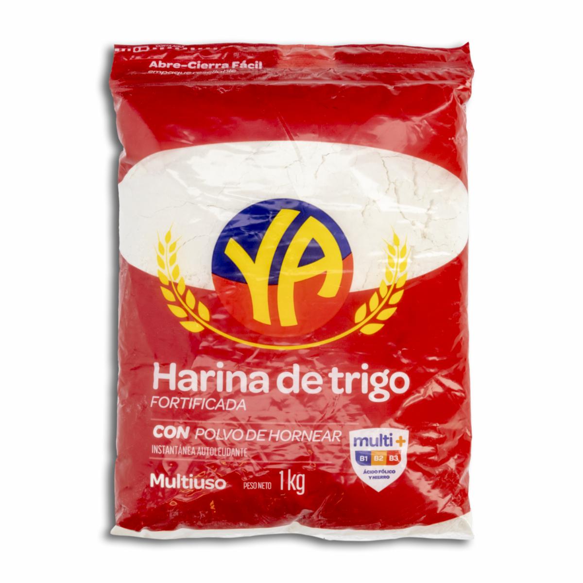 Harina Con Polvo De Hornear YA 1 KG