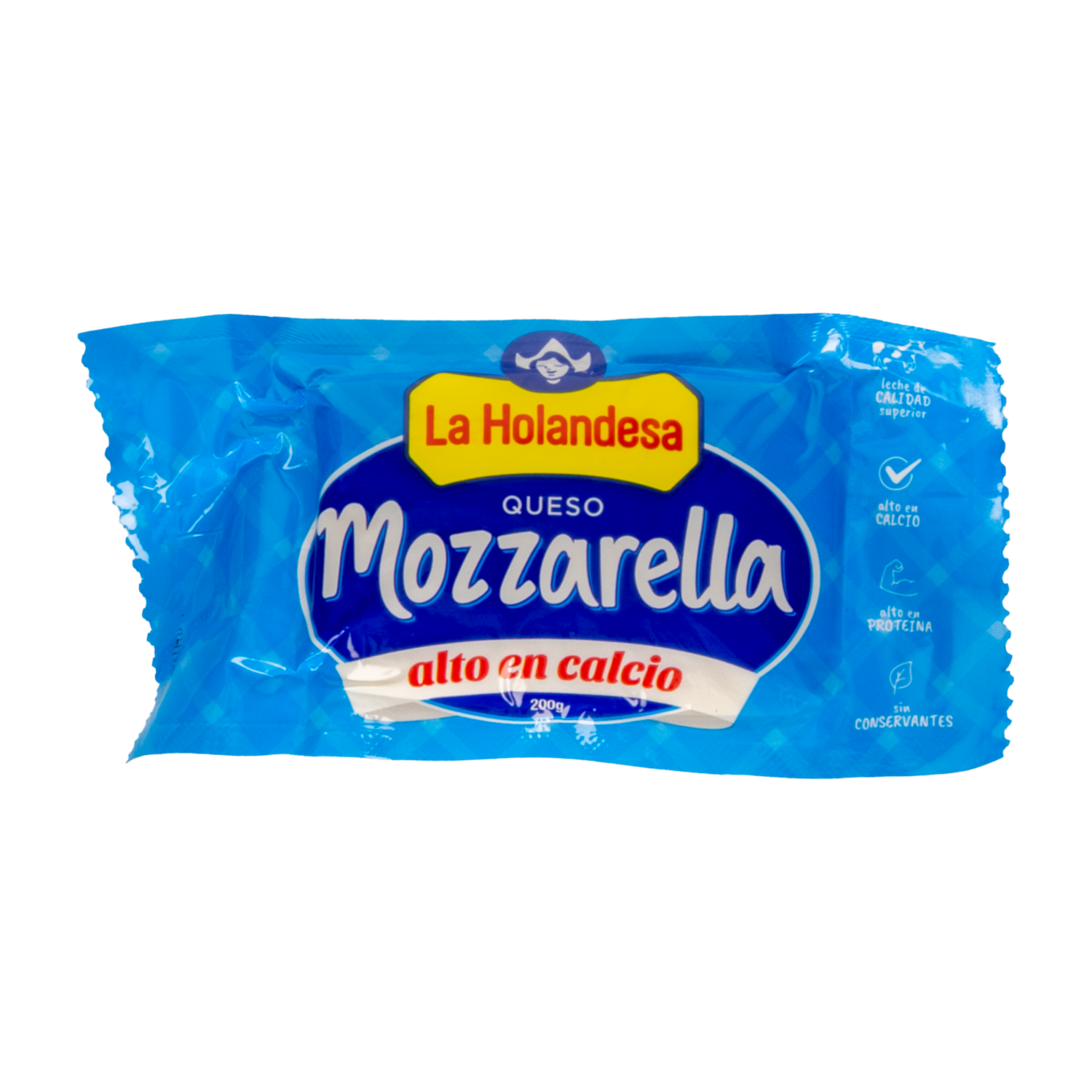 Queso Mozzarella Alto En Calcio LA HOLANDESA 200 G