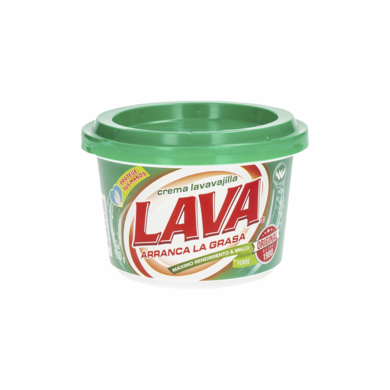 Lavavajilla En Crema Verde LAVA 900 G