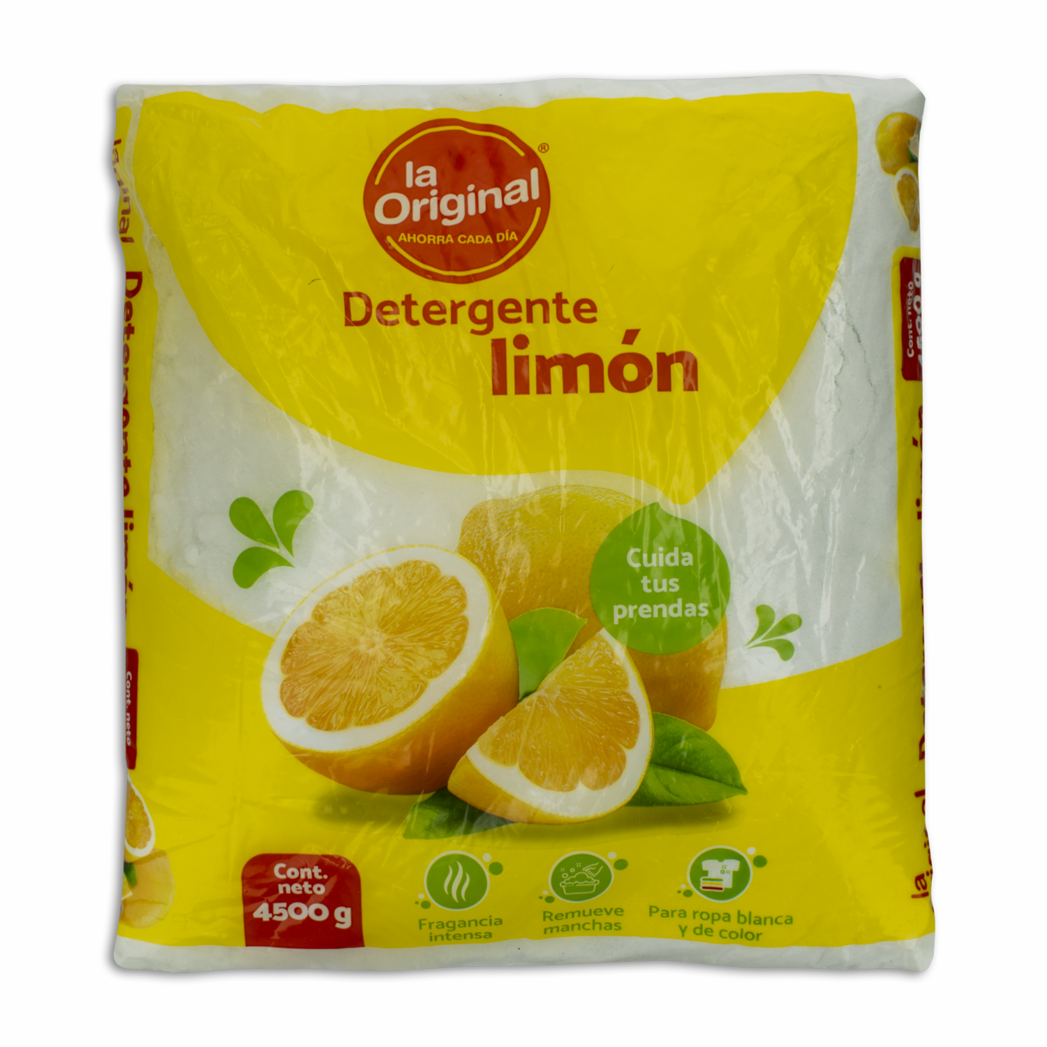 Detergente En Polvo Fragancia Limón LA ORIGINAL 4500 G