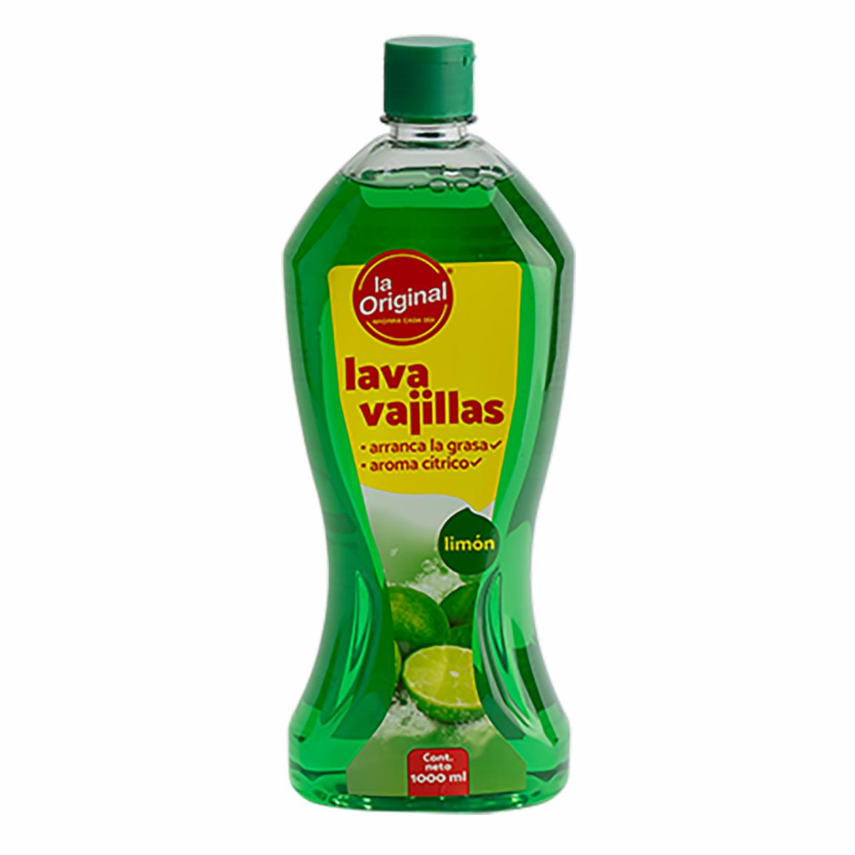Lavavajilla Líquido Limón LA ORIGINAL 1000 Ml