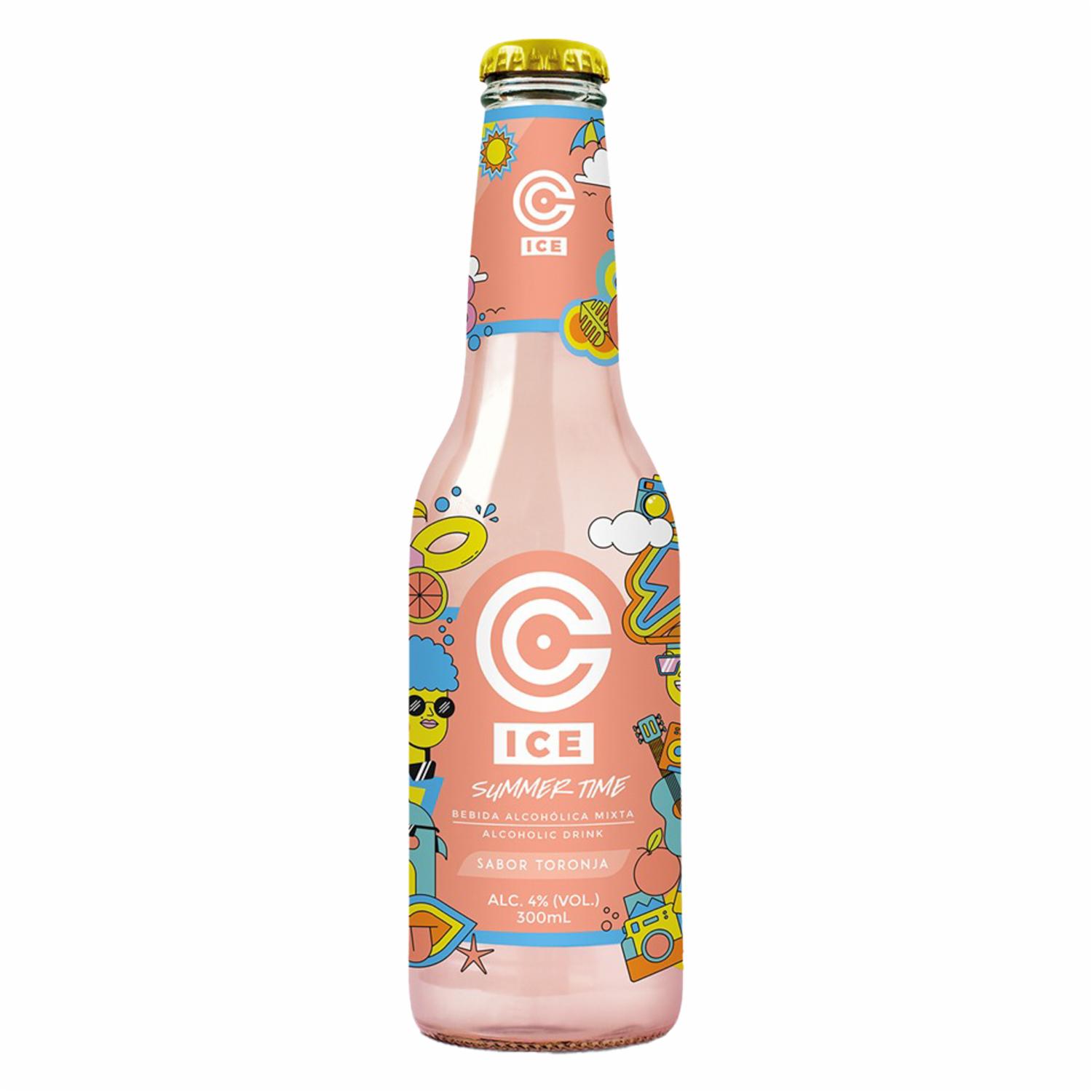 Bebida Alcohólica Sabor A Toronja Summer Time C BY CRISTAL 300 Ml