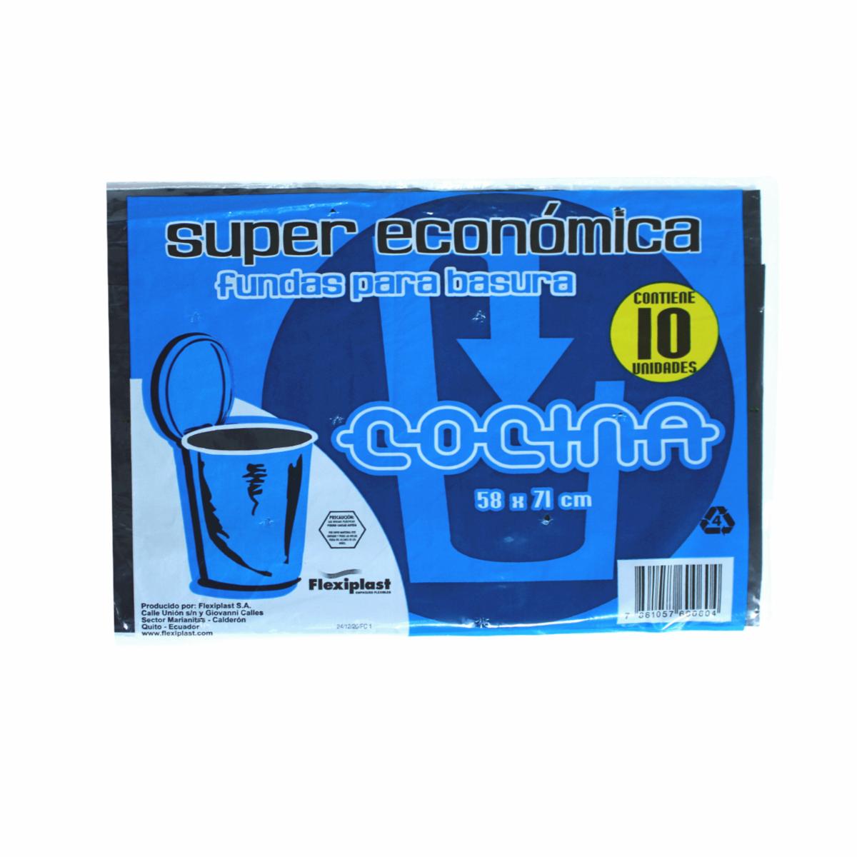Fundas De Basura Super Económica SUPER ECONÓMICA 10 Uds