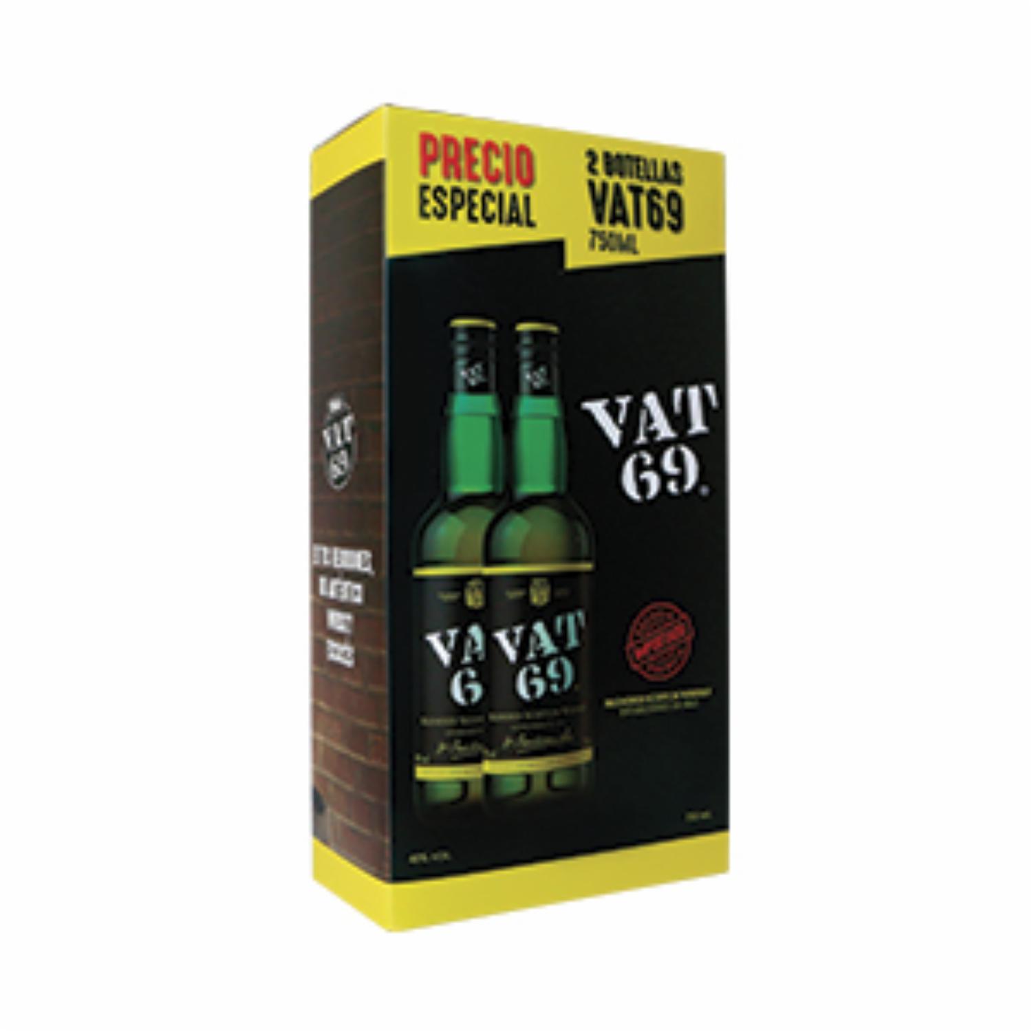 Whisky Two Pack VAT 69 1500 Ml