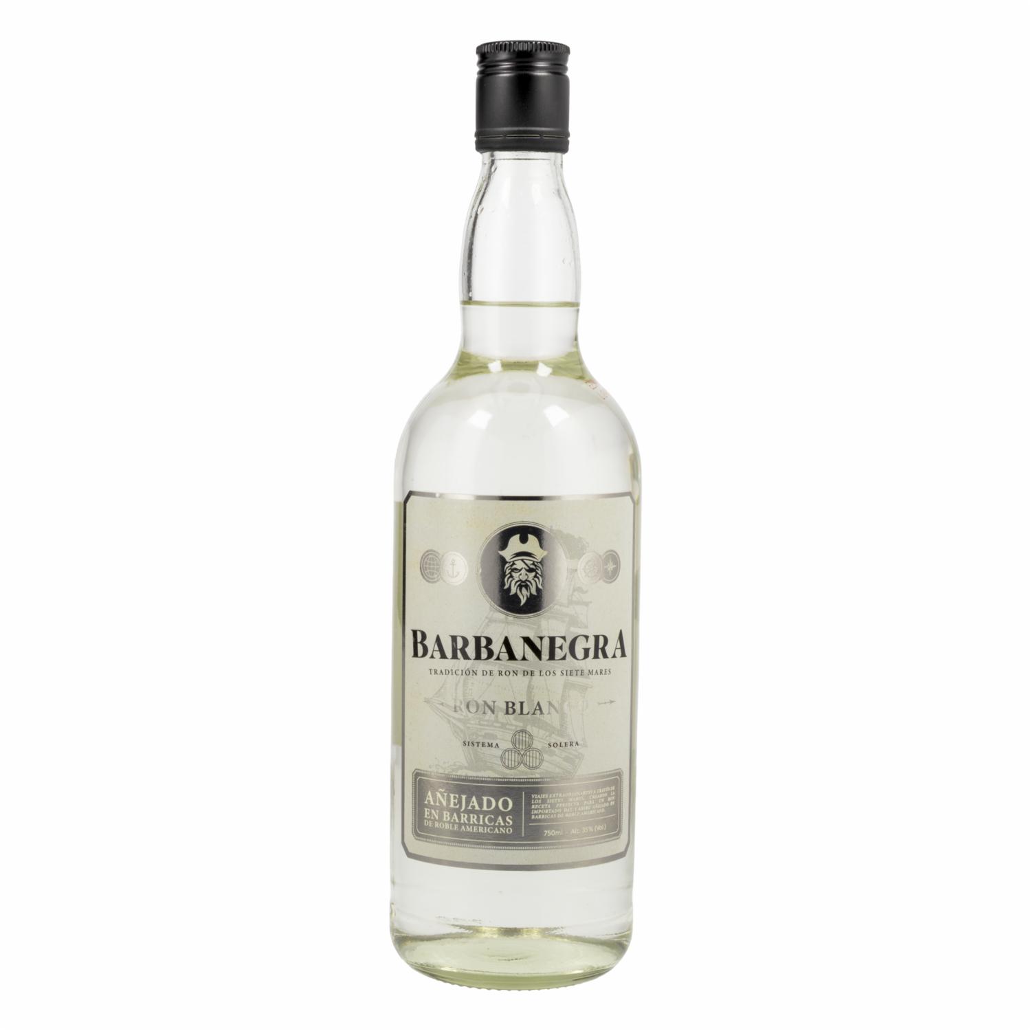 Ron Blanco BARBA NEGRA 750 Ml