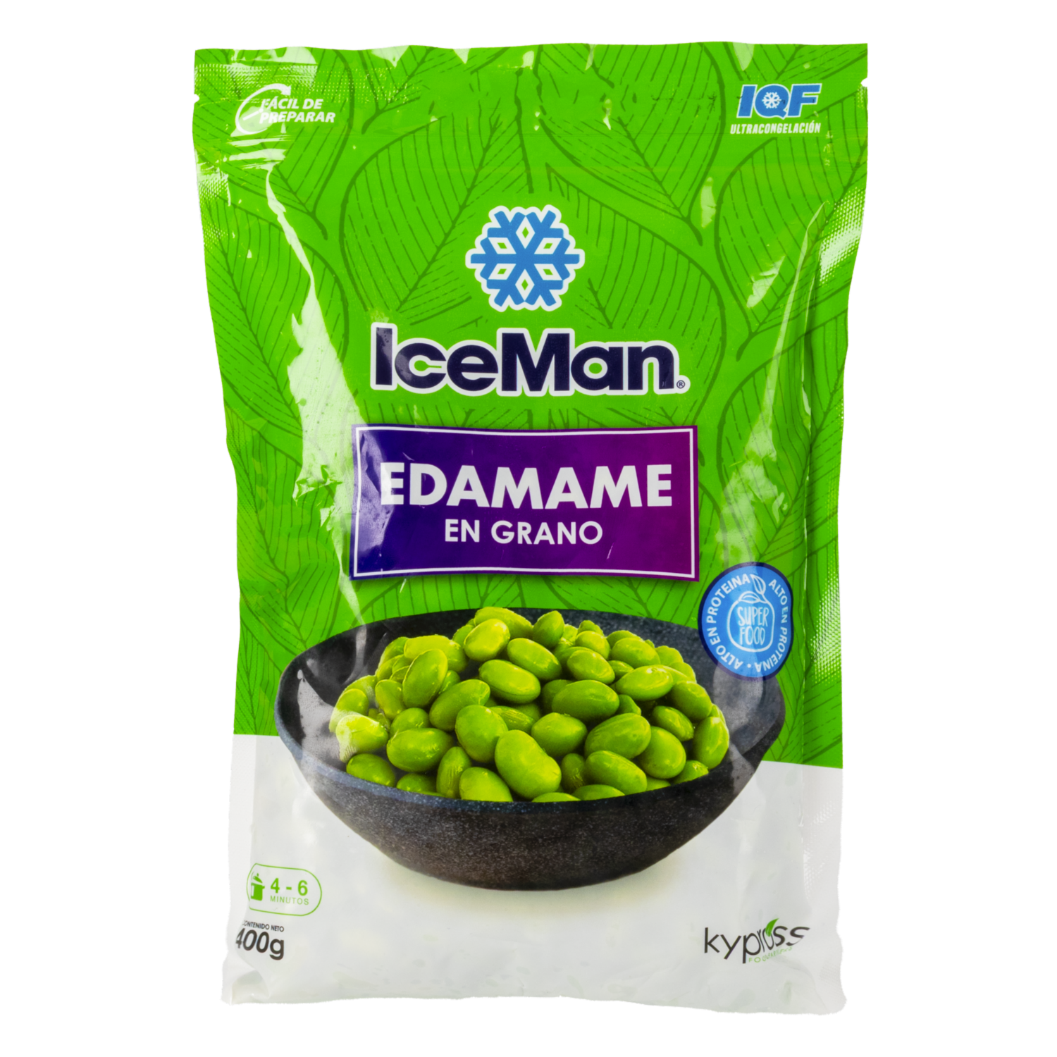 Edamame En Grano Congelado ICEMAN 400 G