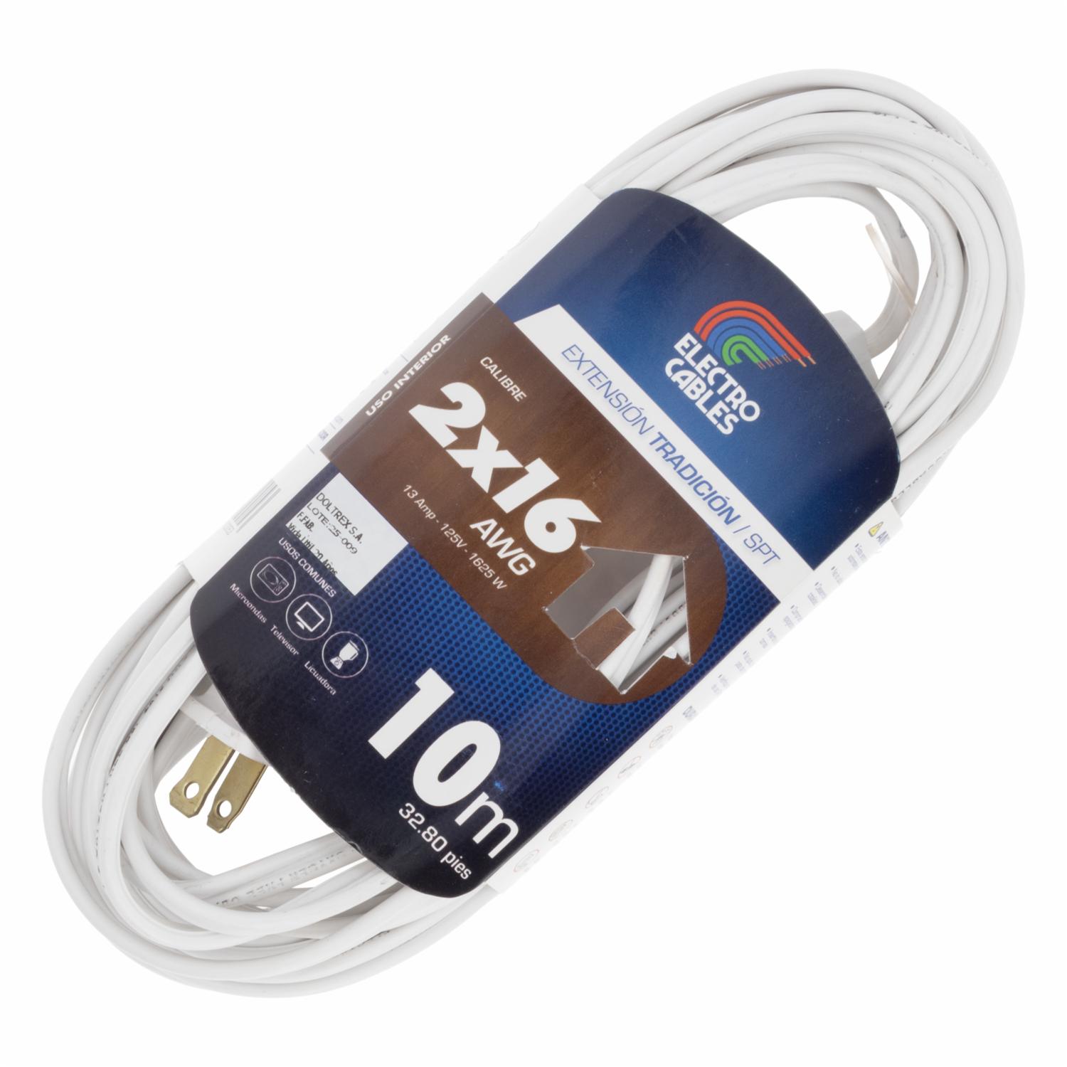 Extensión De 2X16 10MetrosBlanco DOLTREX Unidad
