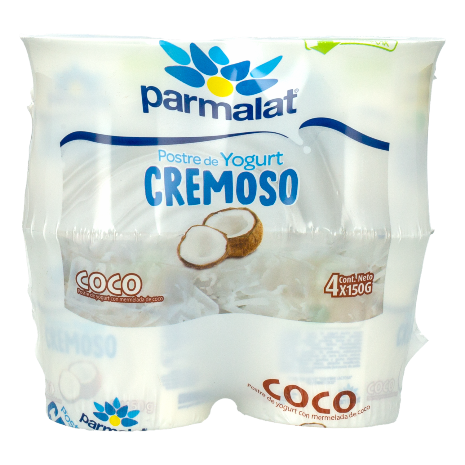 Postre De Yogurt Con Coco PARMALAT 4 X 150 G