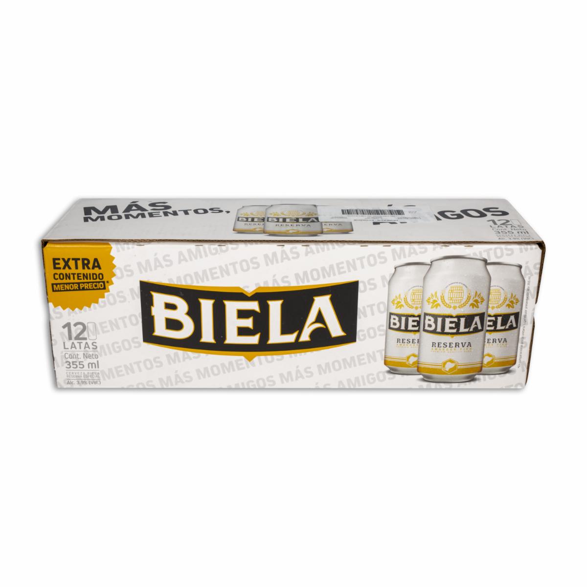 Cerveza Reserva Lata BIELA 12 X 355 ML
