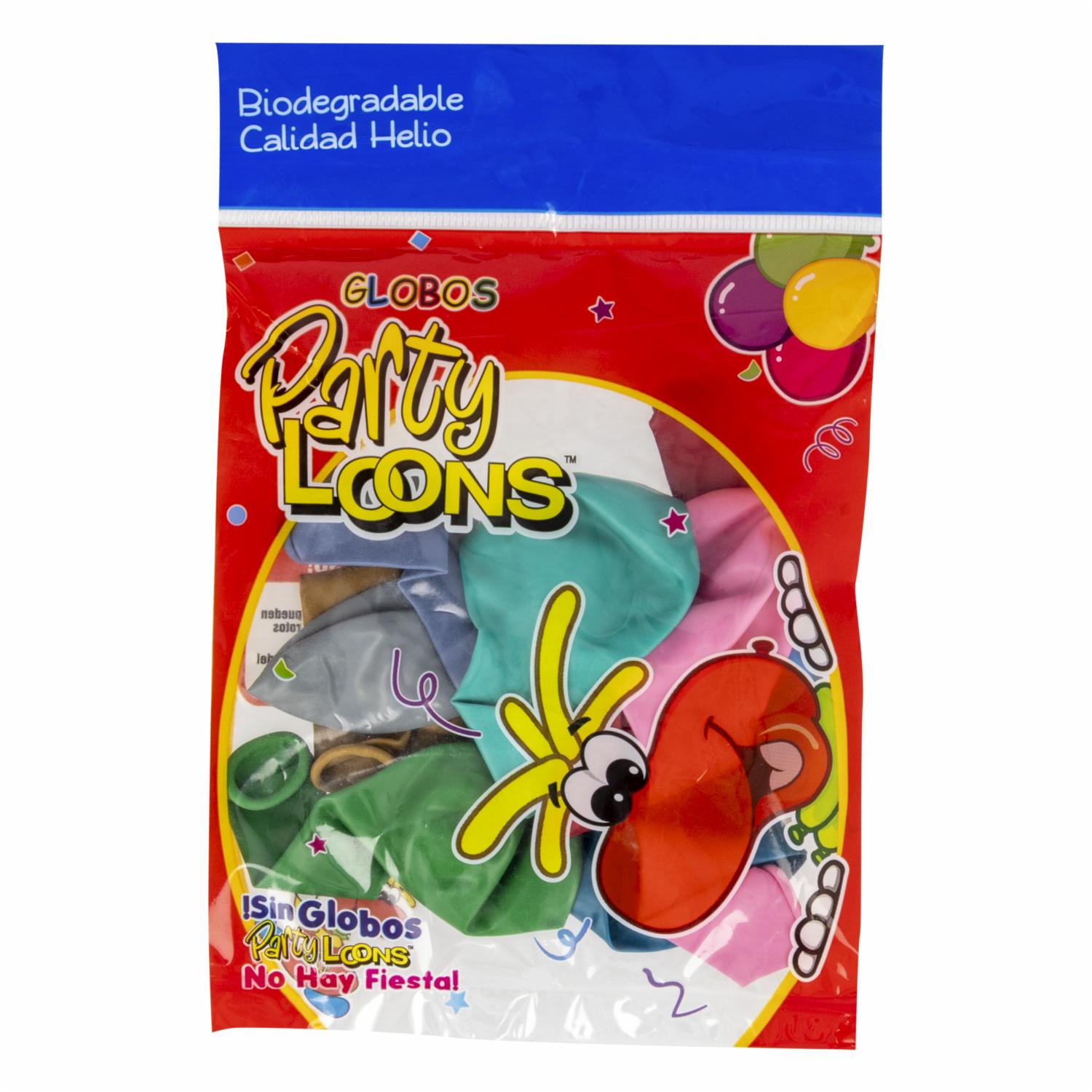 Globos N.9 Surtido PARTY LOONS 10 Uds