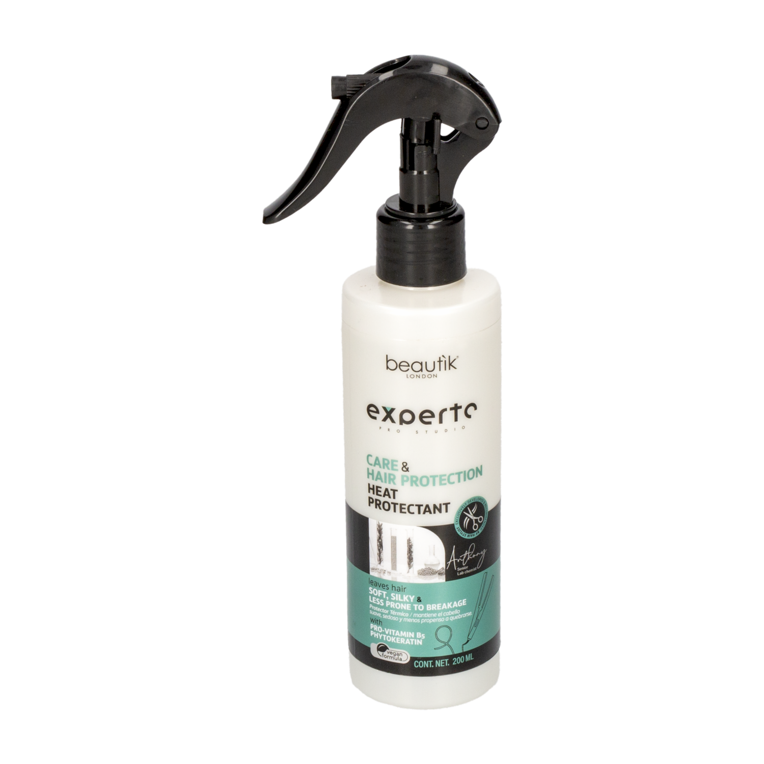 Shampoo De Cabello Cares & Protect BEAUTÌK LONDON 200 Ml