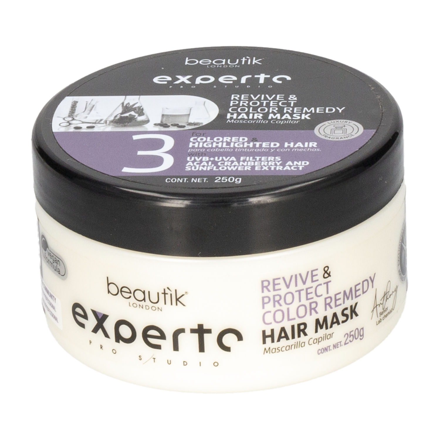 Mascara Capilar Revive & Protección BEAUTÌK LONDON 250 G