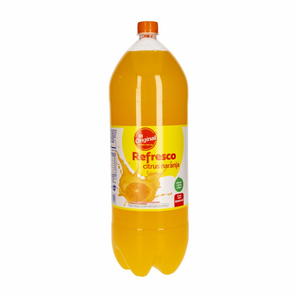 Refresco Sabor A Naranja LA ORIGINAL 3000 Ml - Supermaxi