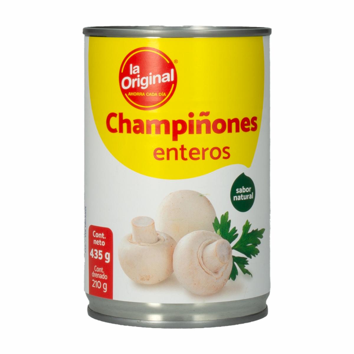 Champiñón Entero LA ORIGINAL 435 G