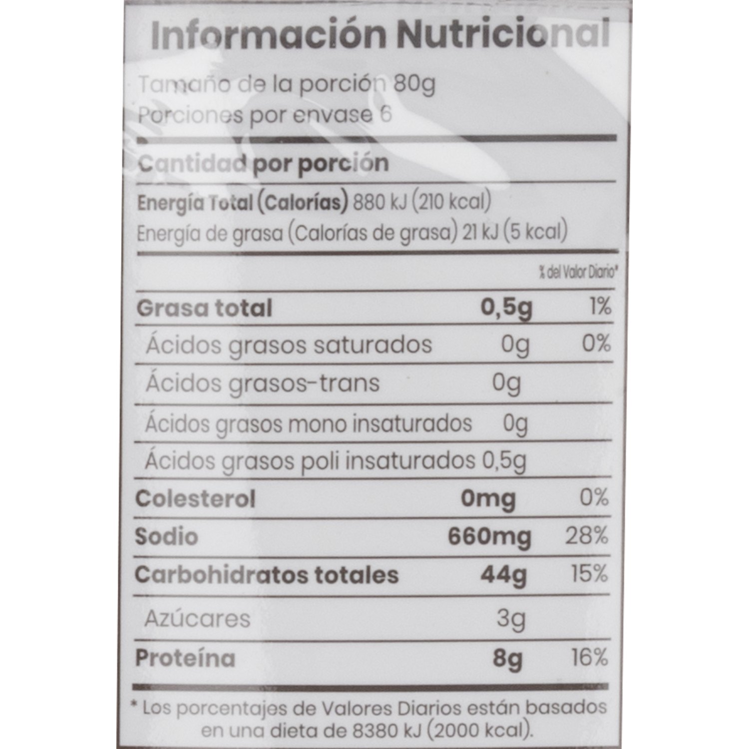 Base De Pizza Tamaño Personal ESY 480 G
