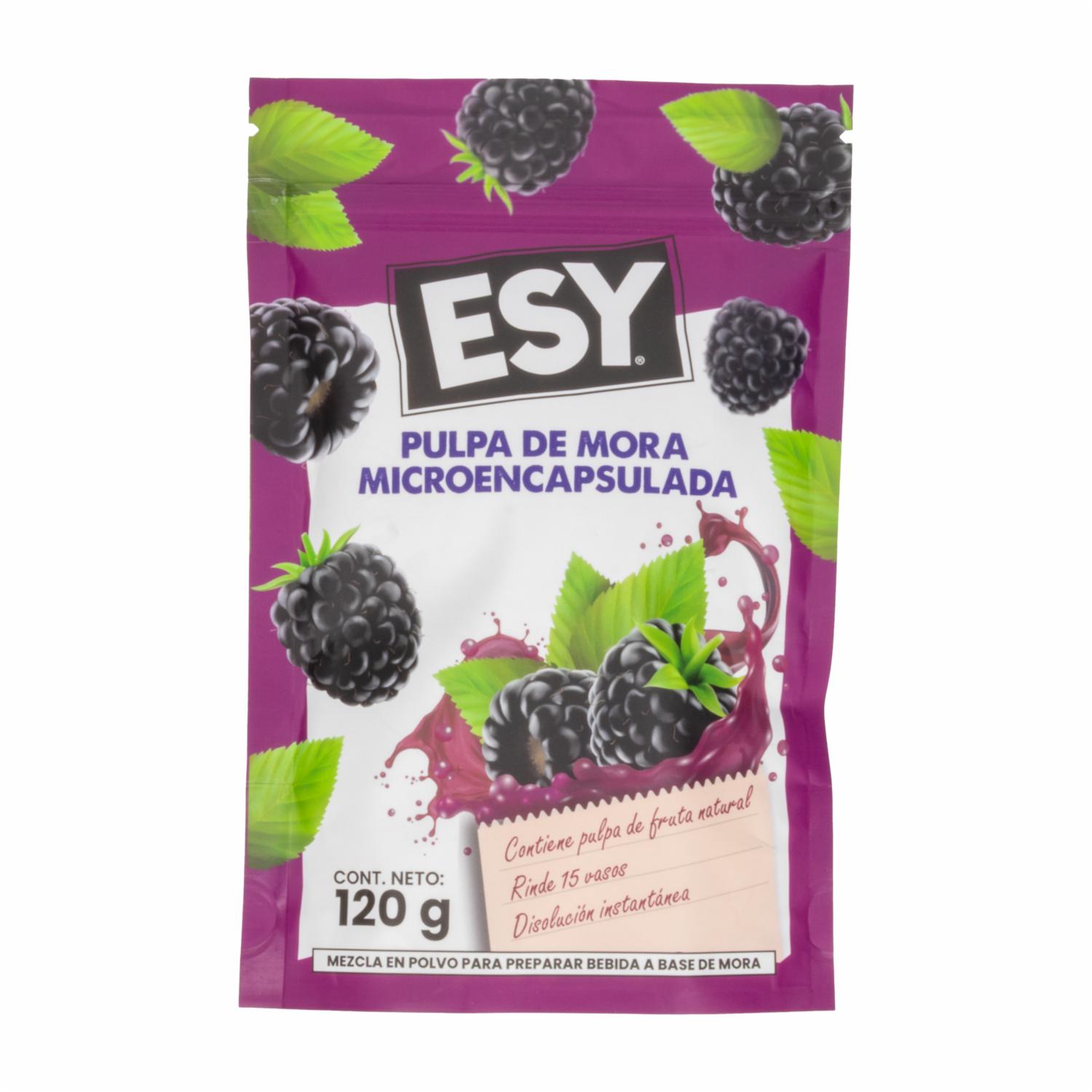 Pulpa De Mora Microencapsulado ESY 120 G