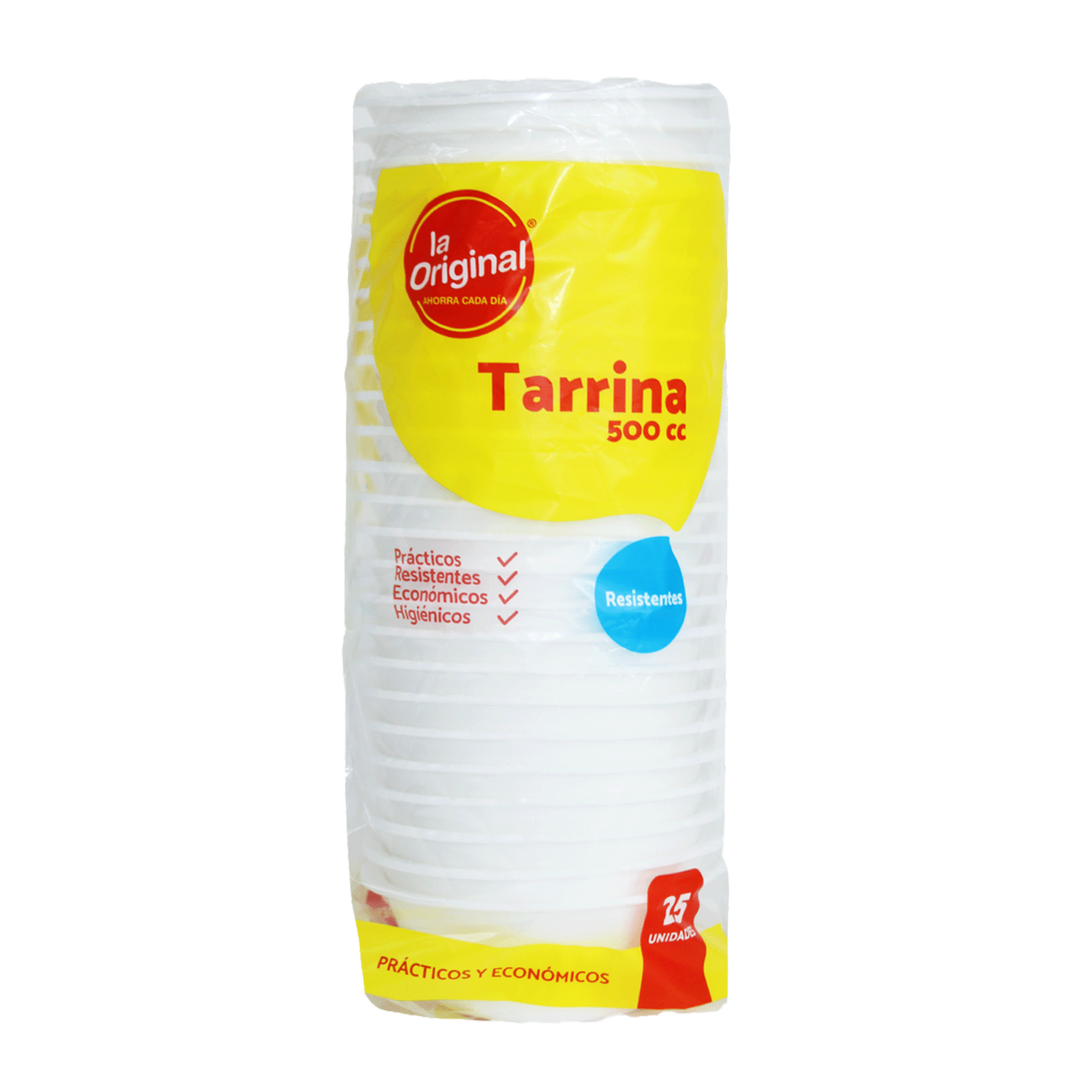 Tarrina De 500 Cc LA ORIGINAL X 25 Uds