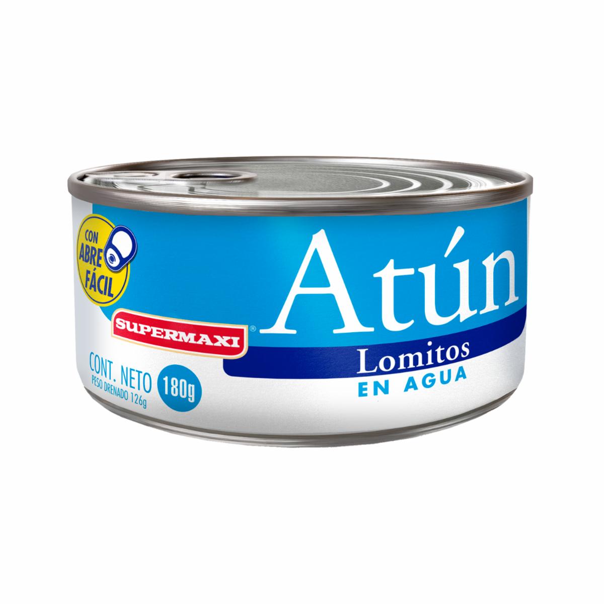Atún Lomitos En Agua SUPERMAXI 180 G