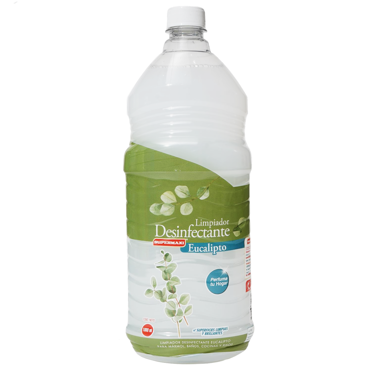 Limpiador Desinfectante Fragancia Eucalipto SUPERMAXI 1 L