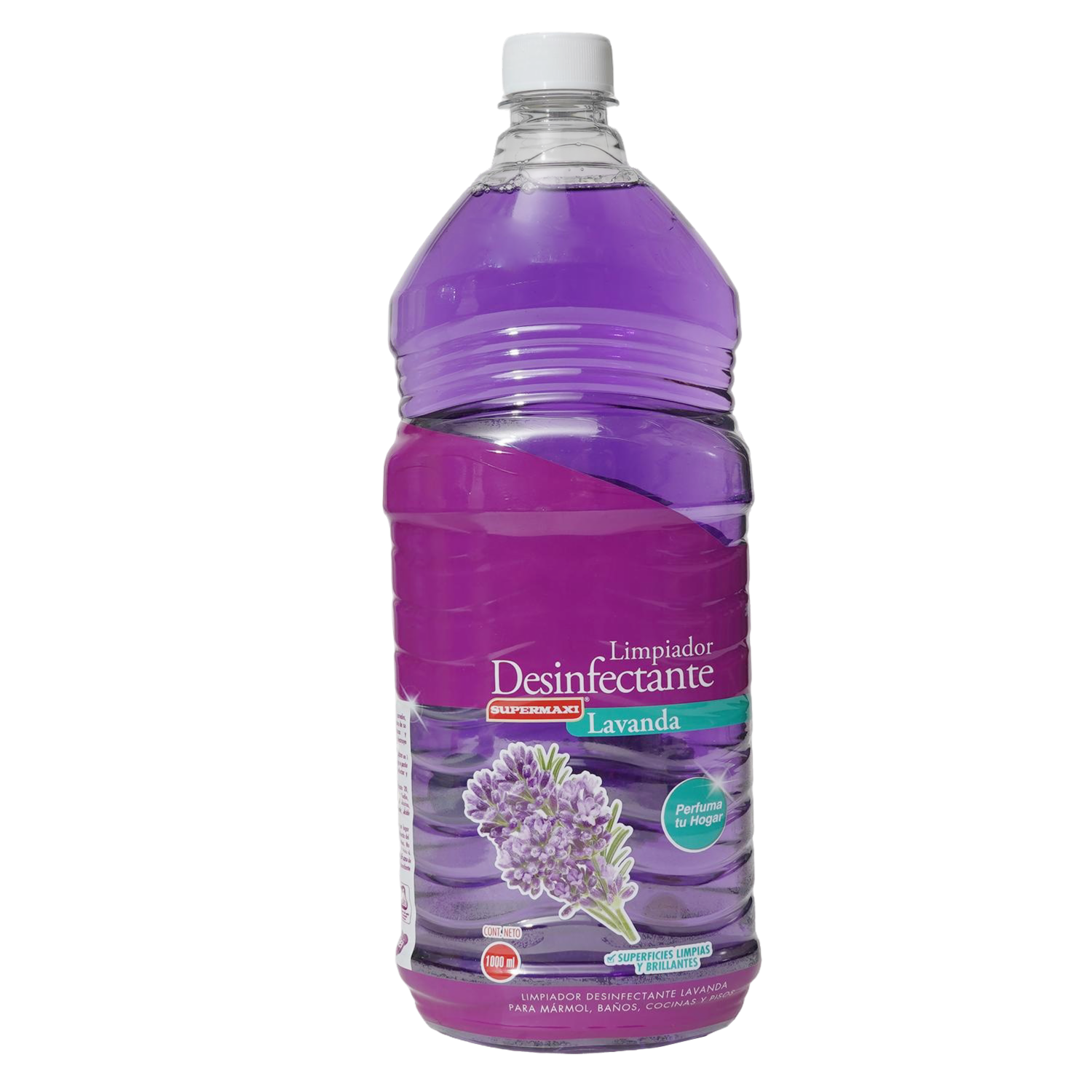 Limpiador Desinfectante Fragancia Lavanda SUPERMAXI 1 L
