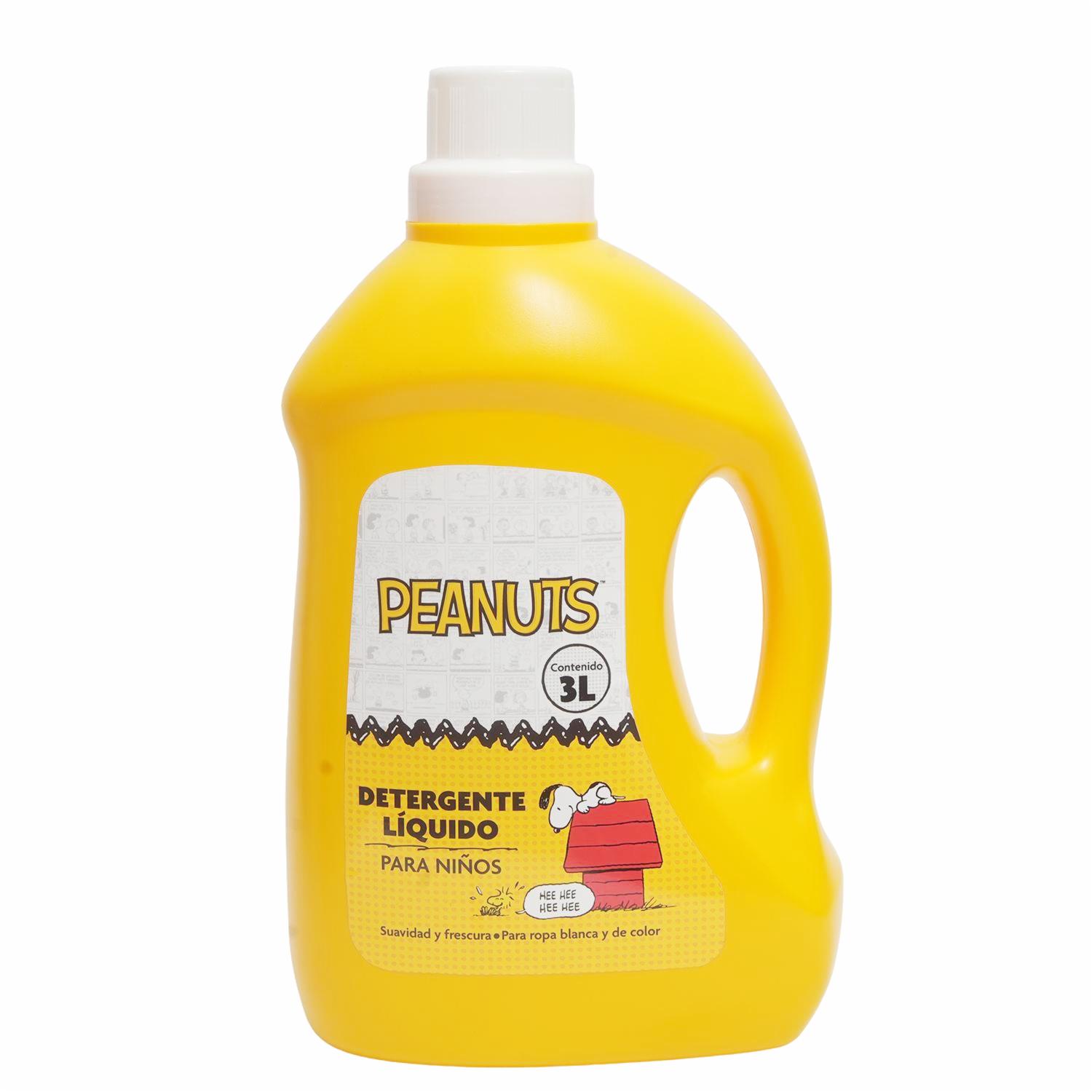 Detergente Líquido Para Niños PEANUTS 3 L