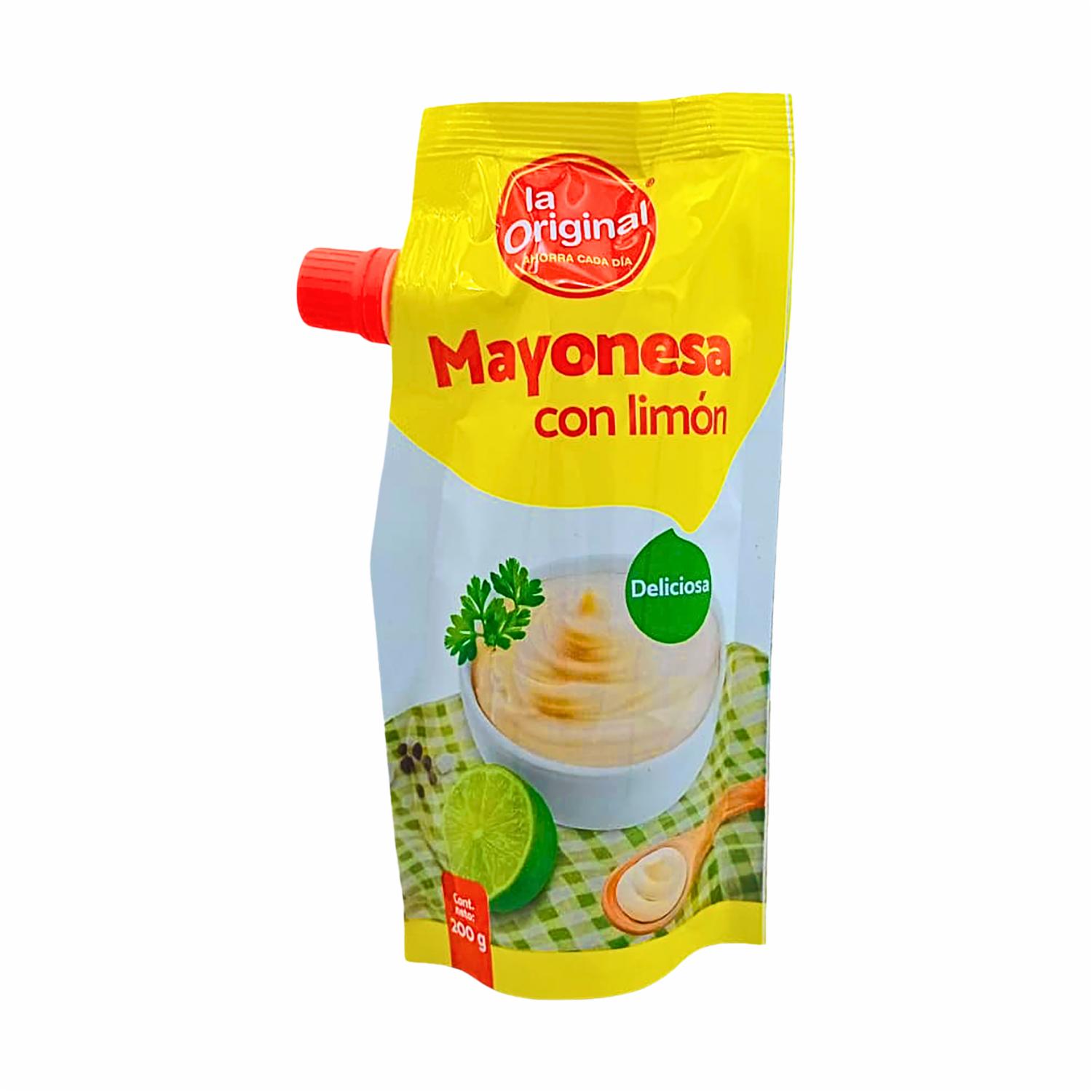 Mayonesa Con Limón LA ORIGINAL 200 G