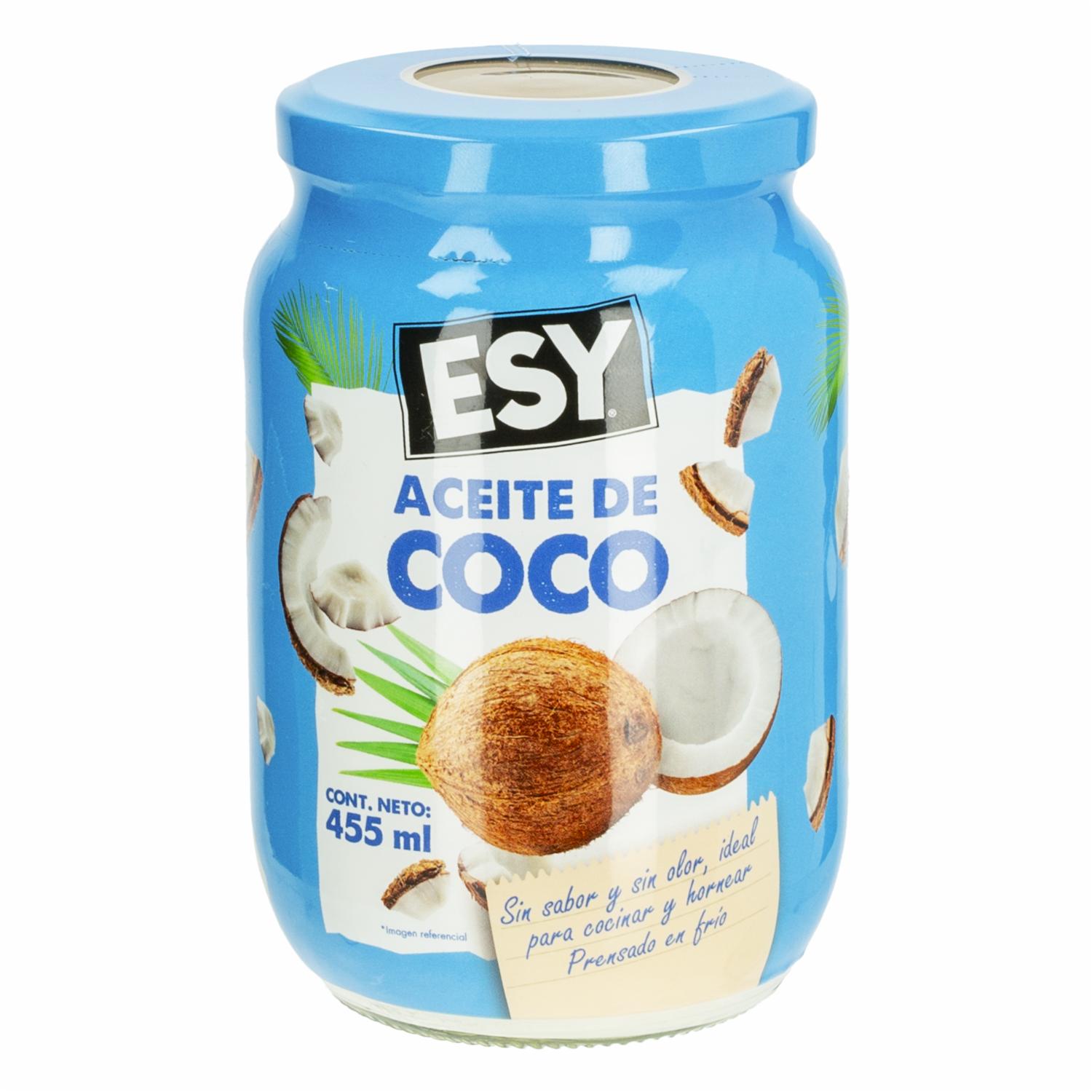 Aceite De Coco Sin Sabor Y Olor ESY 455 G