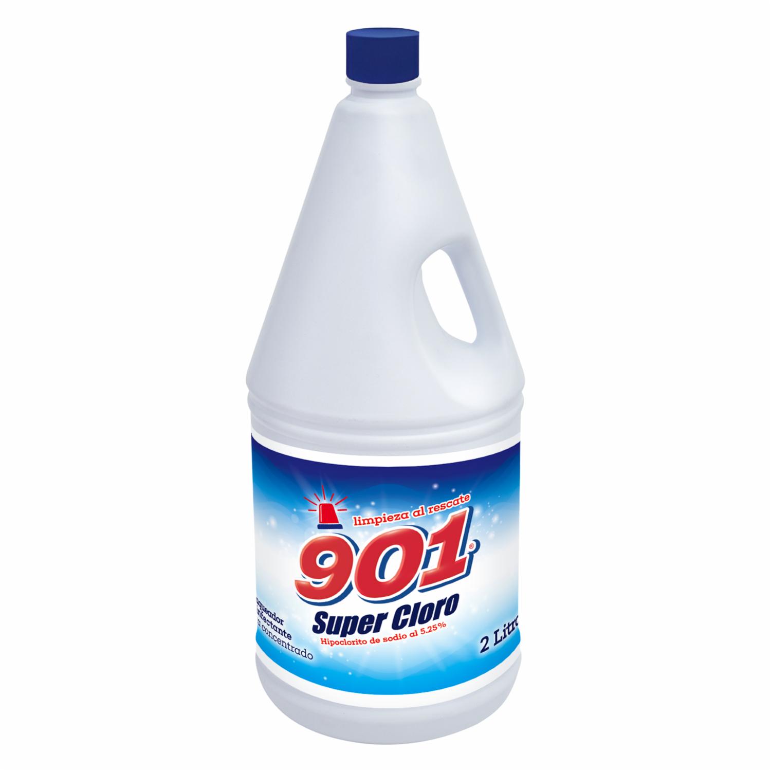 Cloro Líquido Hipoclorito De Sodio Al 5,25% 901 2000 Ml